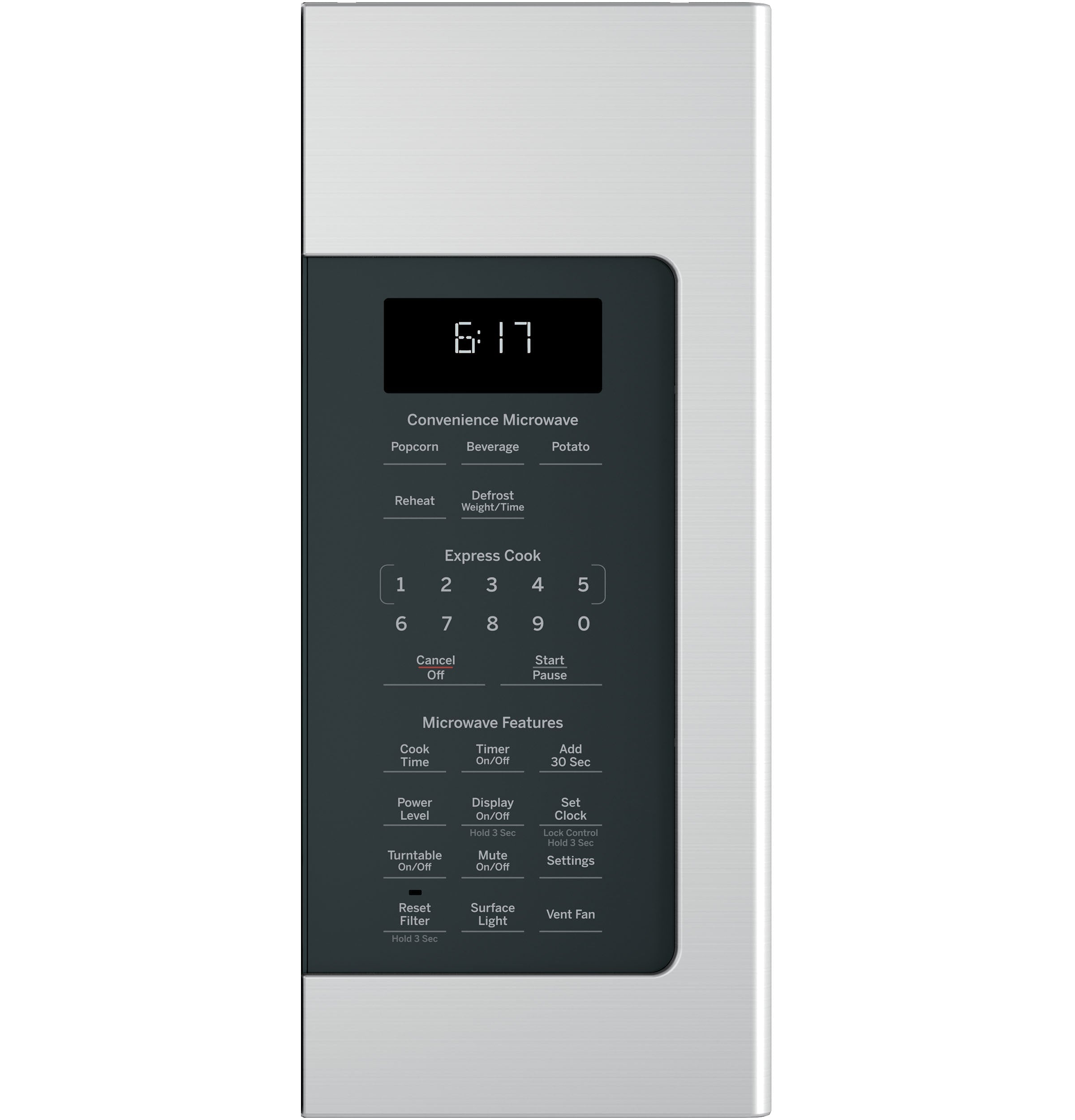 GE 1.7-cu ft Over-the-Range Microwave (Stainless Steel)