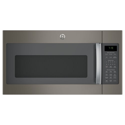 GE 1.9-cu ft Over-the-Range Microwave with Sensor Cooking (Slate)