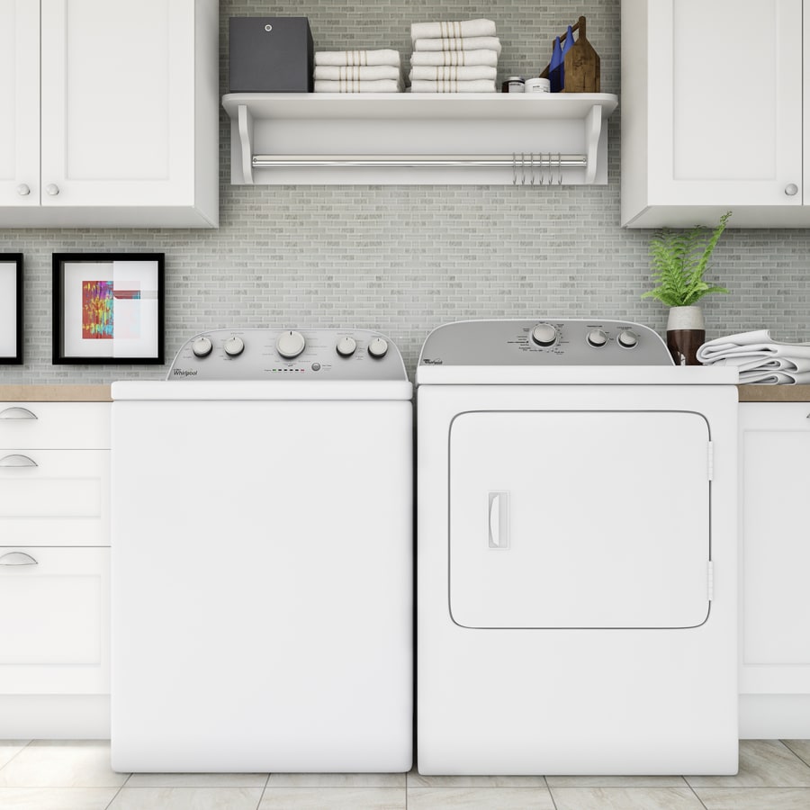 Whirlpool Medium Vented Gas Dryer ( White )