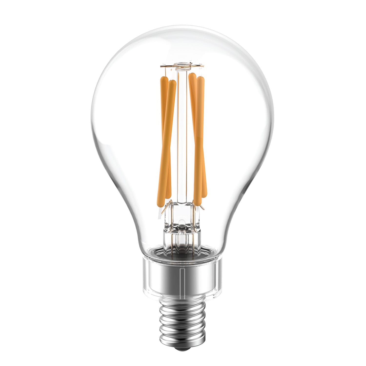 GE 60 - Watt EQ A15 Color - enhancing Candelabra Base (e - 12) Dimmable LED Specialty Light Bulb (2 - Pack) - Stu's Home Improvement Outlet