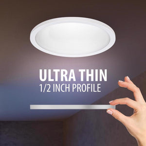 Feit EDGELIT Frost Warm White 7.5 in. W Aluminum LED Retrofit Recessed Lighting 10.5 W - Stu's Home Improvement Outlet