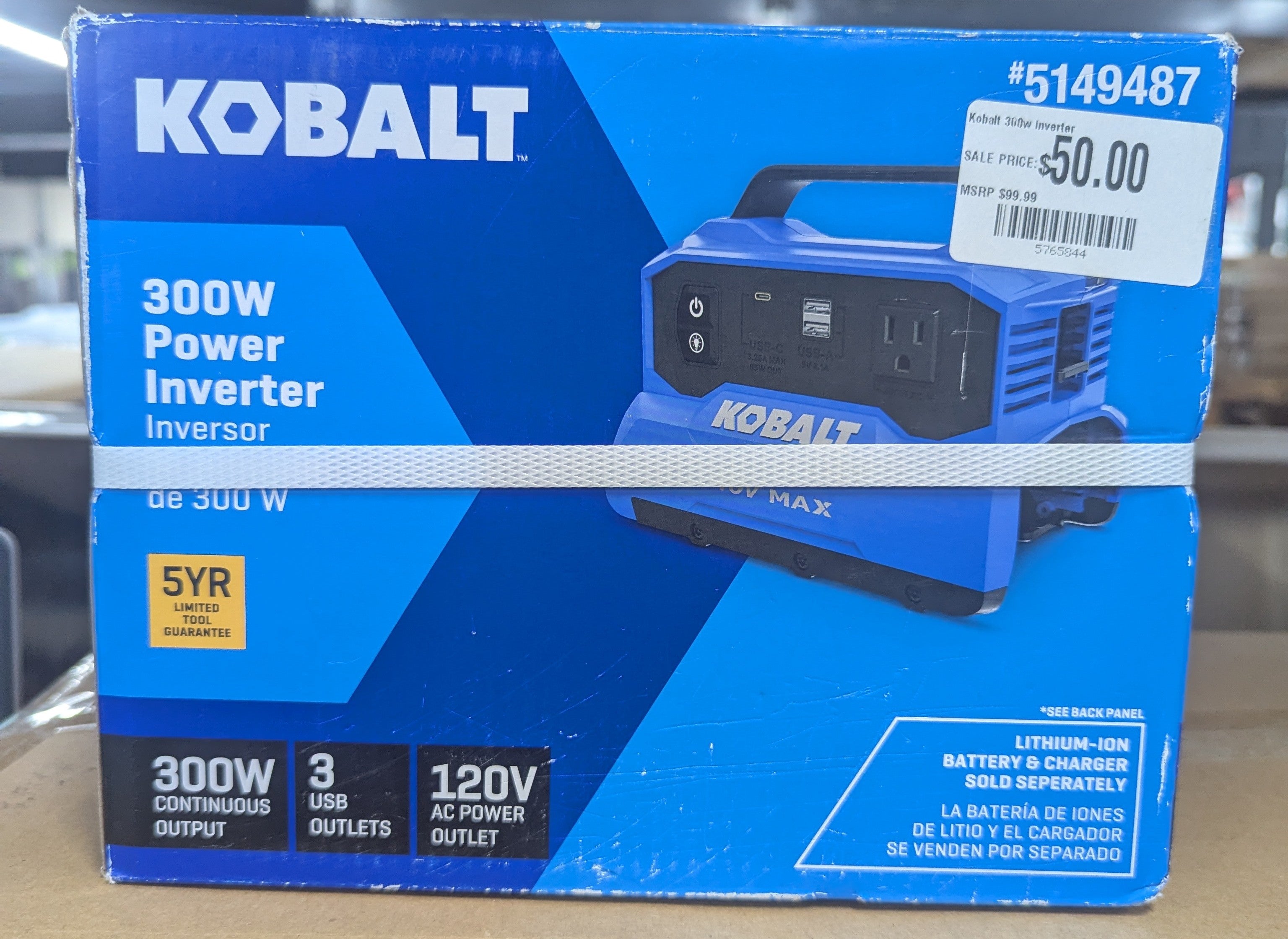 Kobalt 300w inverter