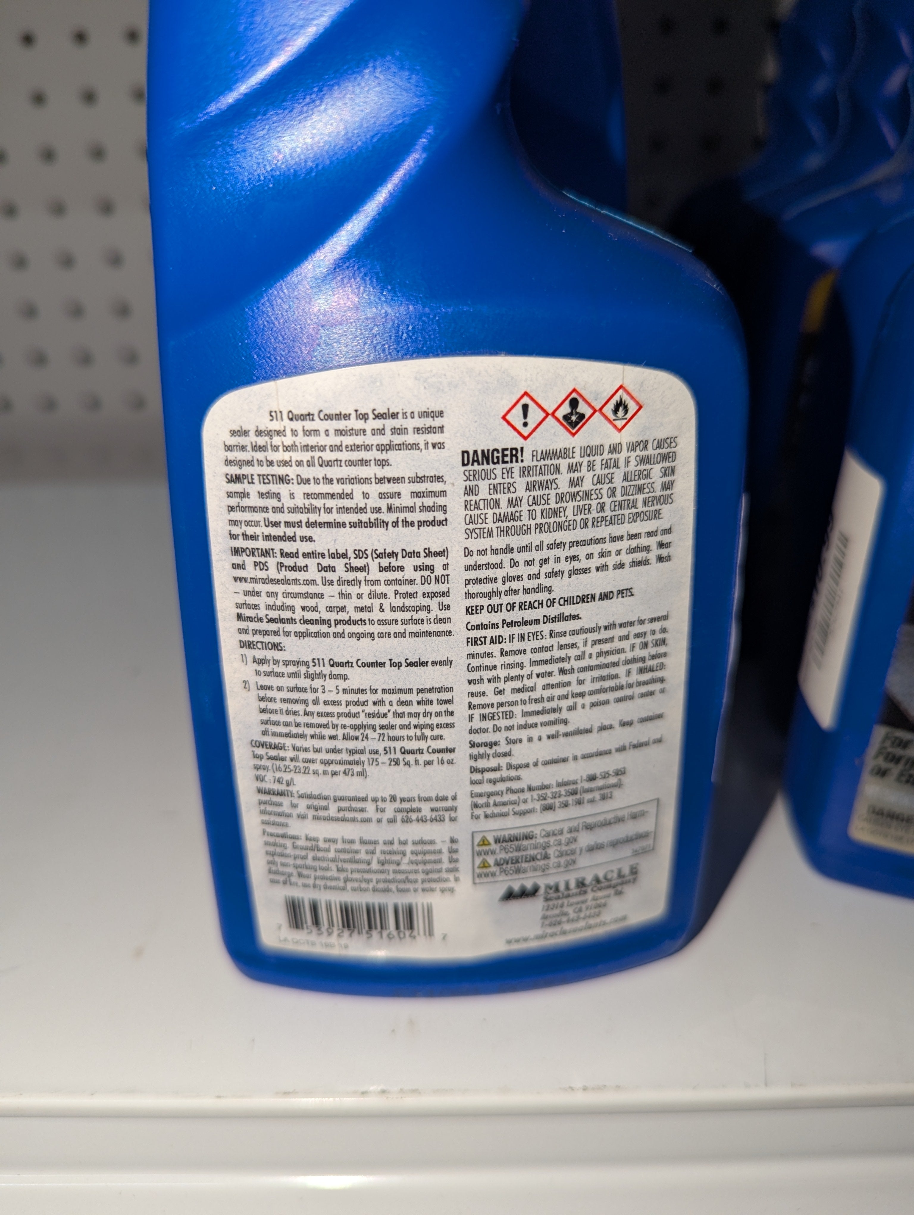 Miracle Sealants 511 Quartz Counter 16-fl oz Clear Sealer and Finish
