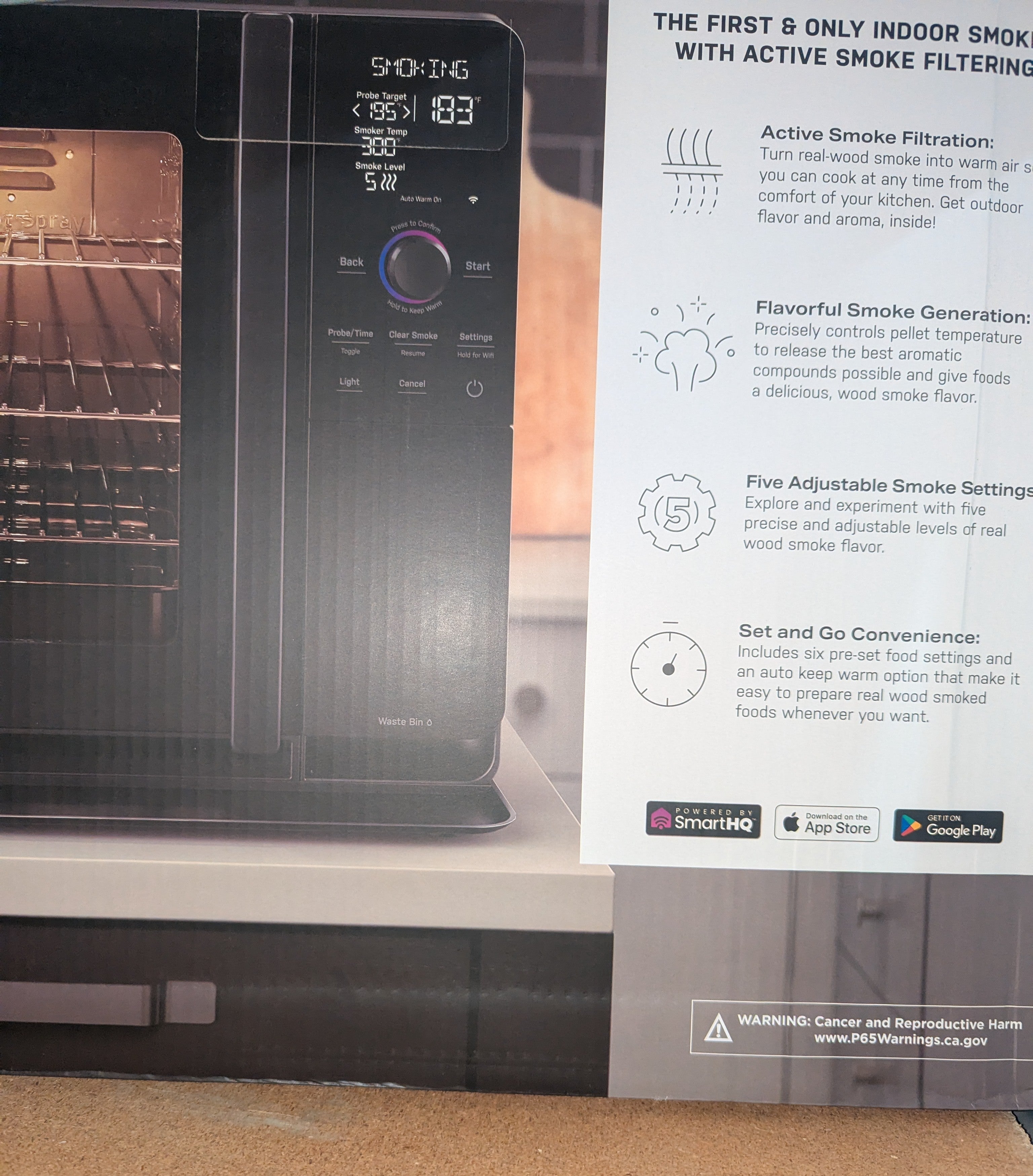 GE Profile Smart Indoor Smoker