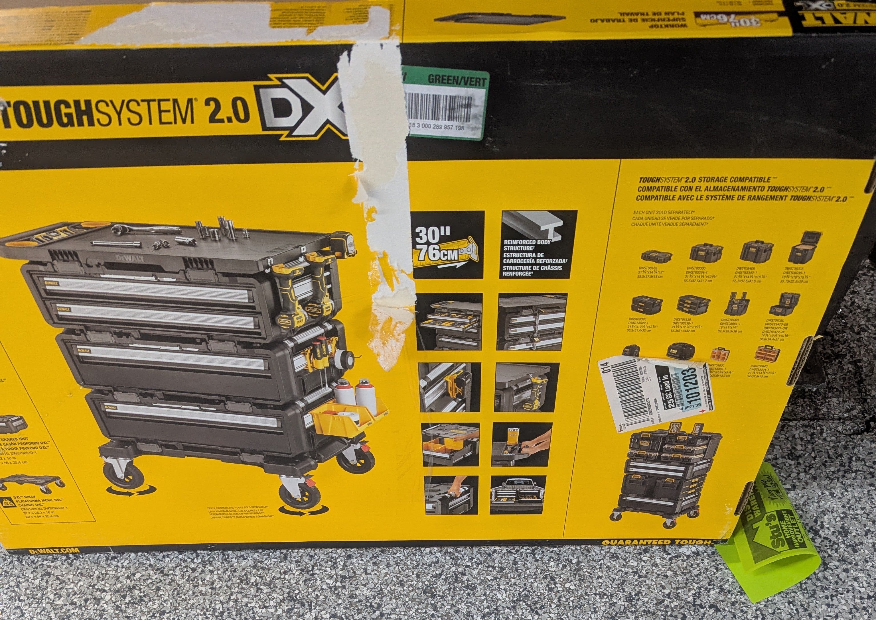 TOUGHSYSTEM 2.0 DXL 30 in. Worktop