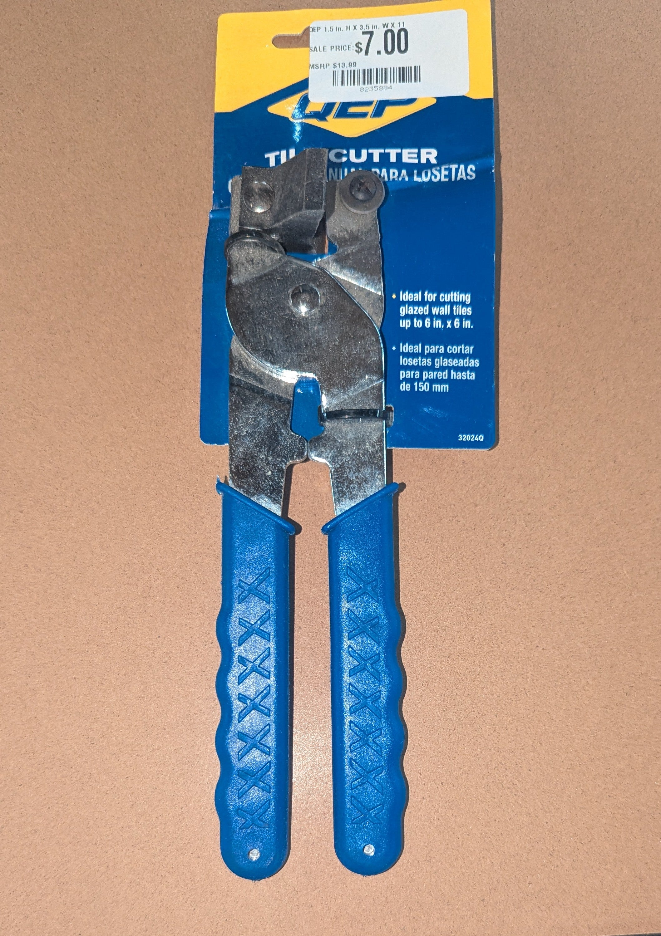 QEP 1.5 in. H X 3.5 in. W X 11 in. L Steel Tile Cutter 1 pk