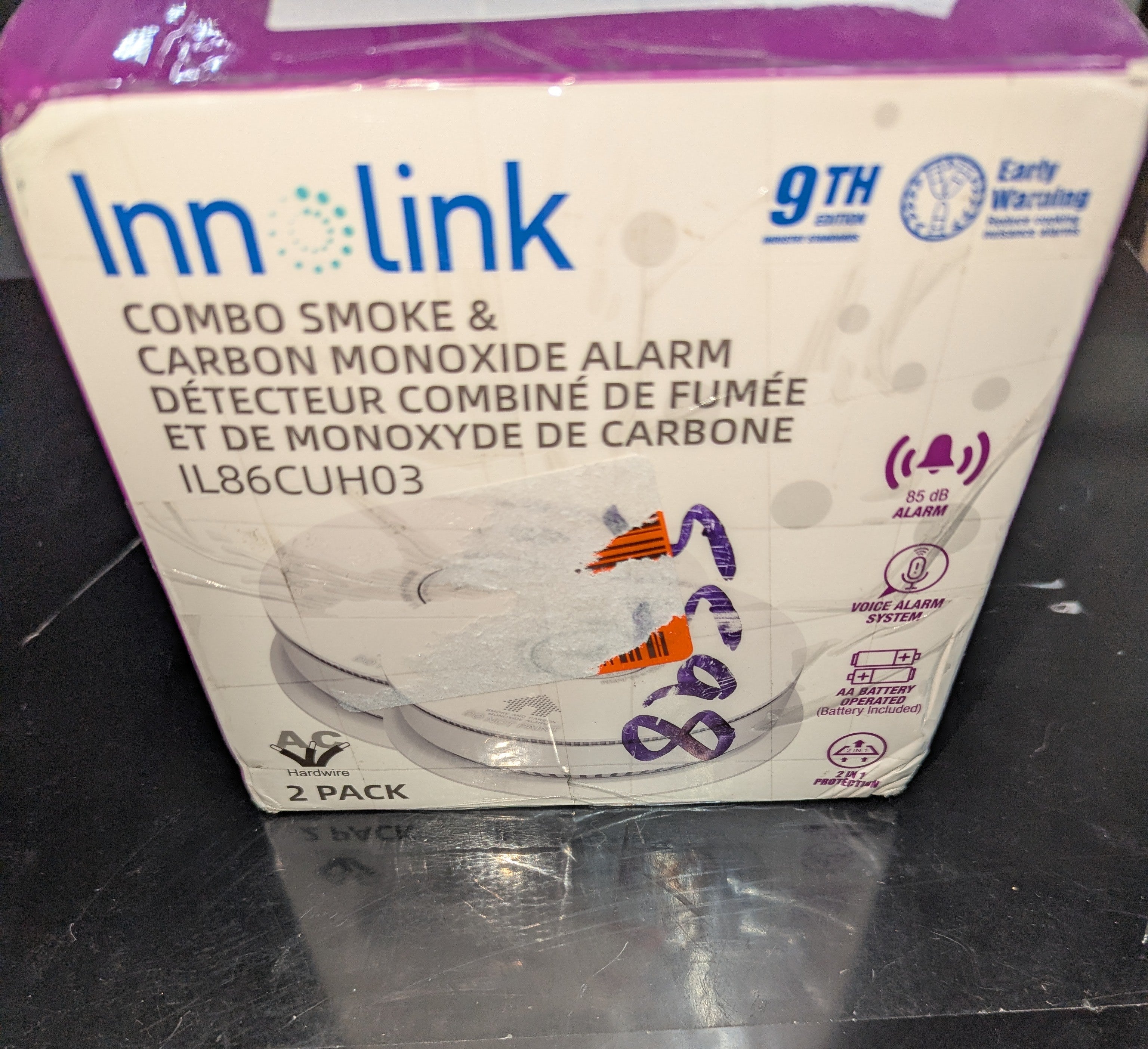 Hardwired Connected Smoke and Carbon Monoxide Detectors