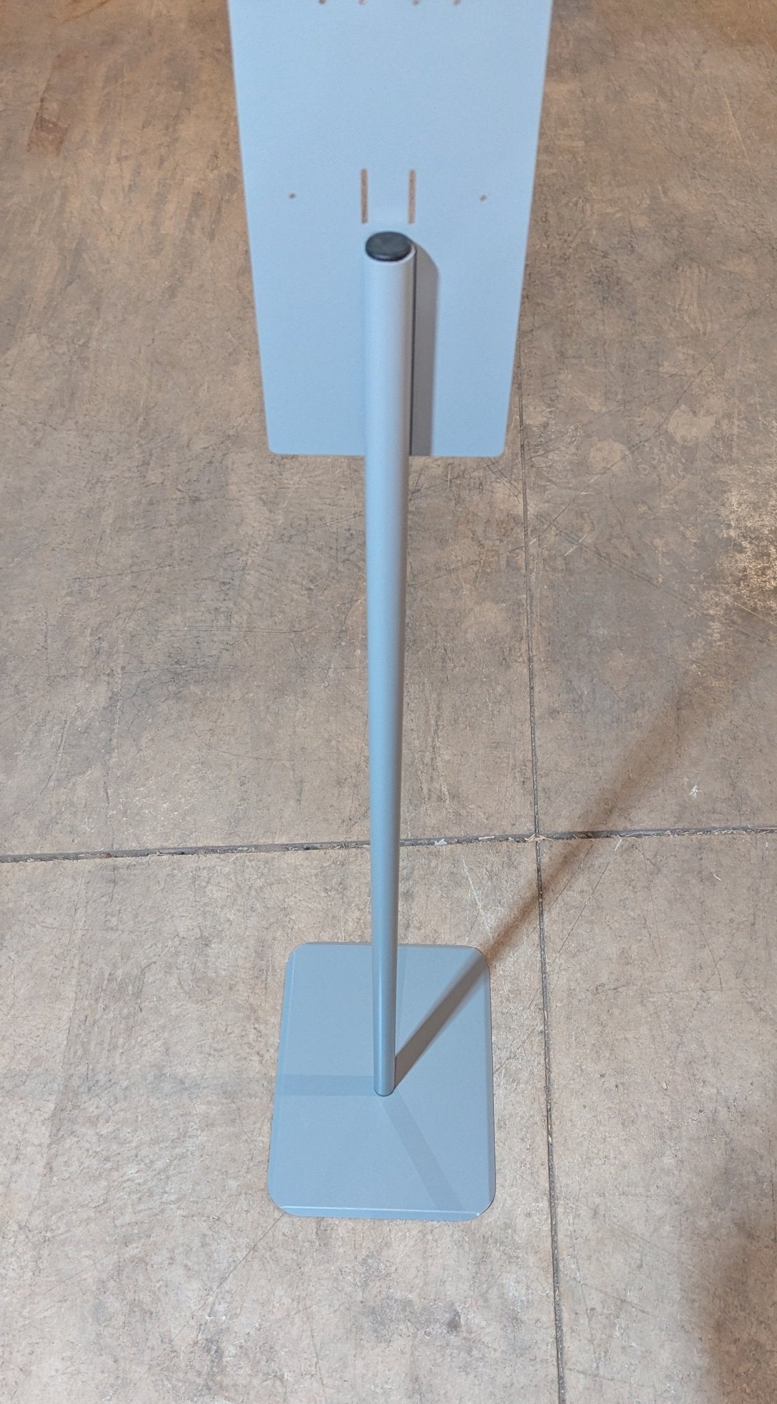 HON Hand Sanitizer Station Stand 54" Height Silver STANDP8T - Stu's Home Improvement Outlet