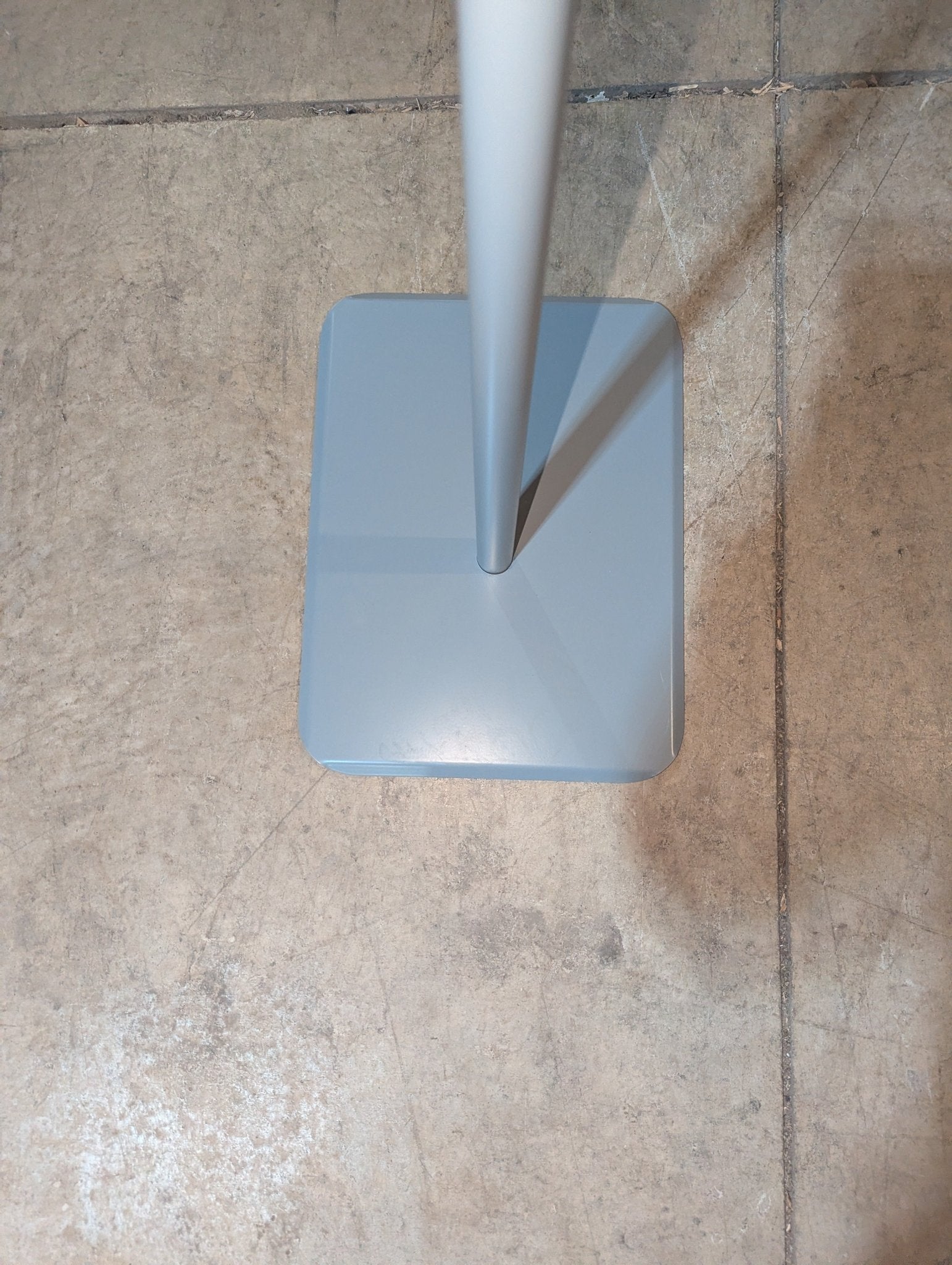 HON Hand Sanitizer Station Stand 54" Height Silver STANDP8T - Stu's Home Improvement Outlet