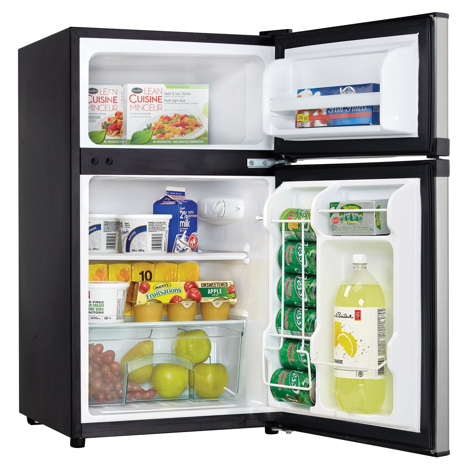 Danby Dual Door 3.1 cu. ft. Compact Refrigerator/Freezer