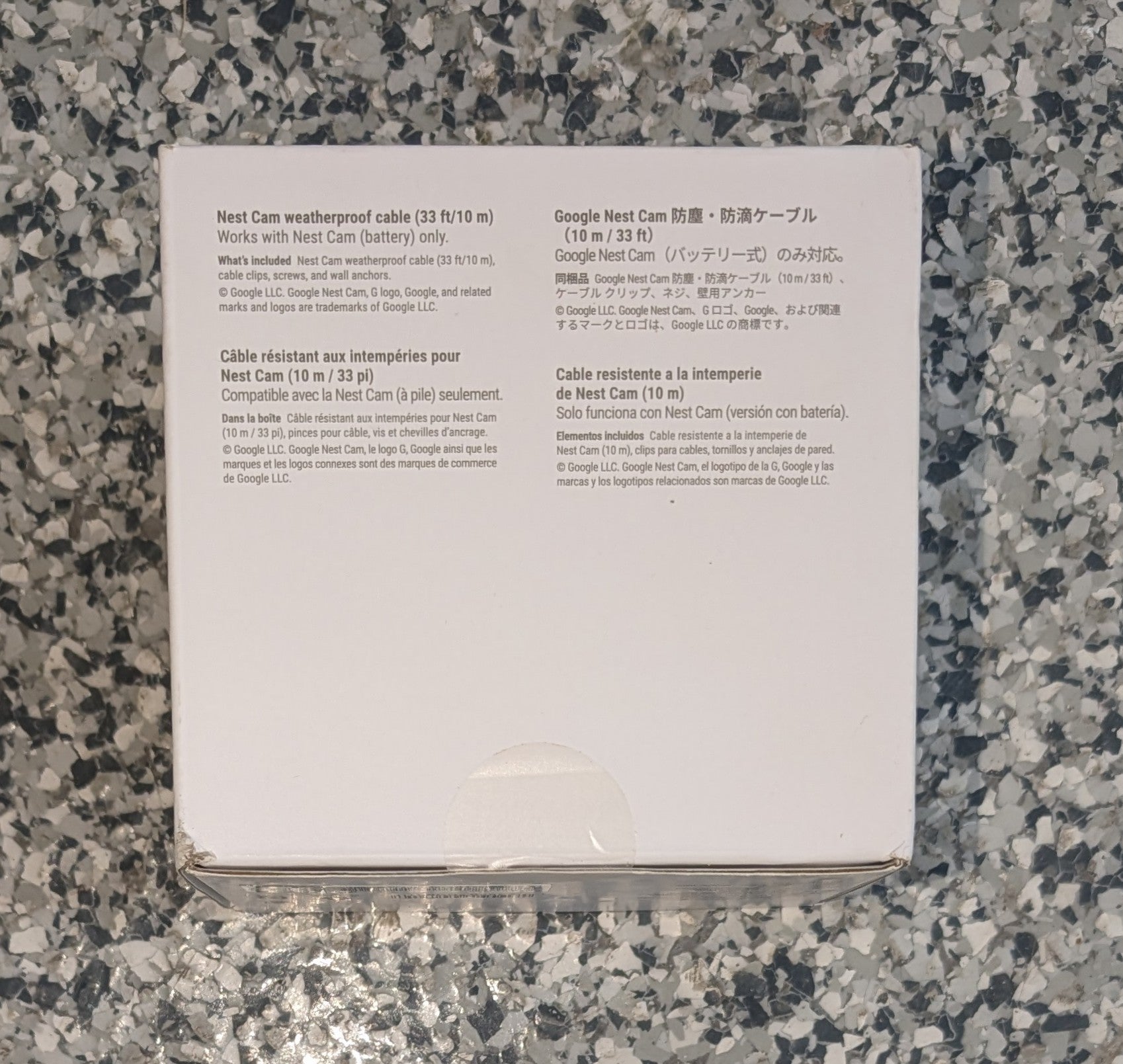 Google Nest Cam Accessories White Extension Cable - Stu's Home Improvement Outlet