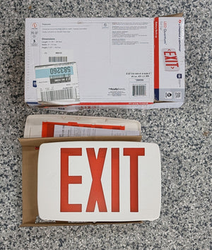 Exit LED Indoor Illuminated Sign - Stu's Home Improvement Outlet