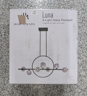Luna 8 - Light Glass Pendant - Stu's Home Improvement Outlet