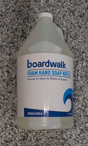 Boardwalk 5005 - 04 - GCE00 1 Gallon Bottle Herbal Mint Scent Foaming Hand Soap - Stu's Home Improvement Outlet
