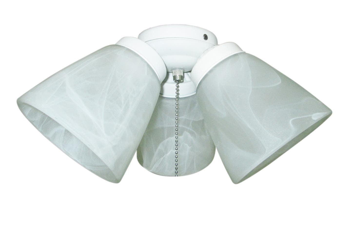 Harbor Breeze 11-in 3-Light White LED Ceiling Fan Light Kit