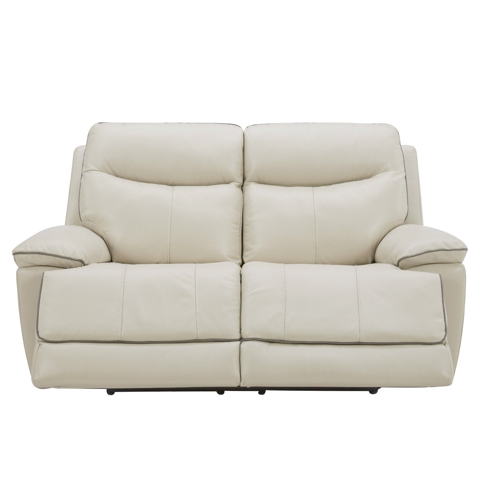 Messina Leather Power Reclining Loveseat with Power Headrests - Stu's Home Improvement Outlet
