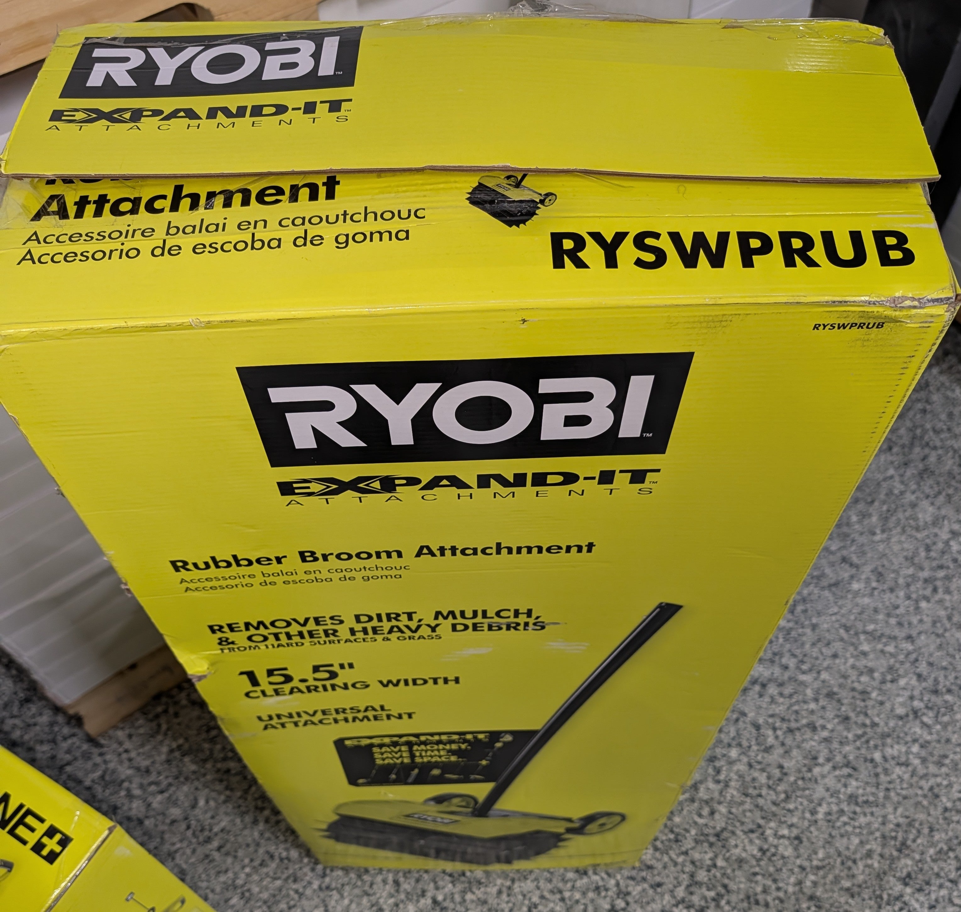 Expand-It Rubber Sweeper Attachment