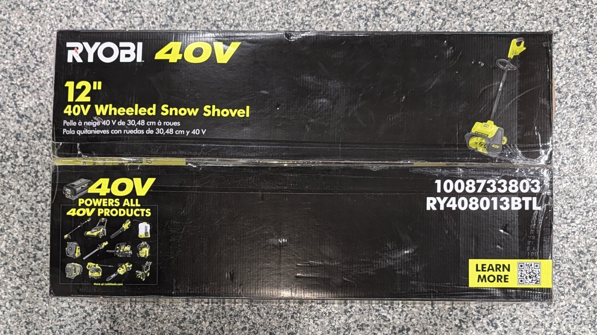 40V 12 in. Cordless Electric Snow Shovel (Tool Only) - Stu's Home Improvement Outlet