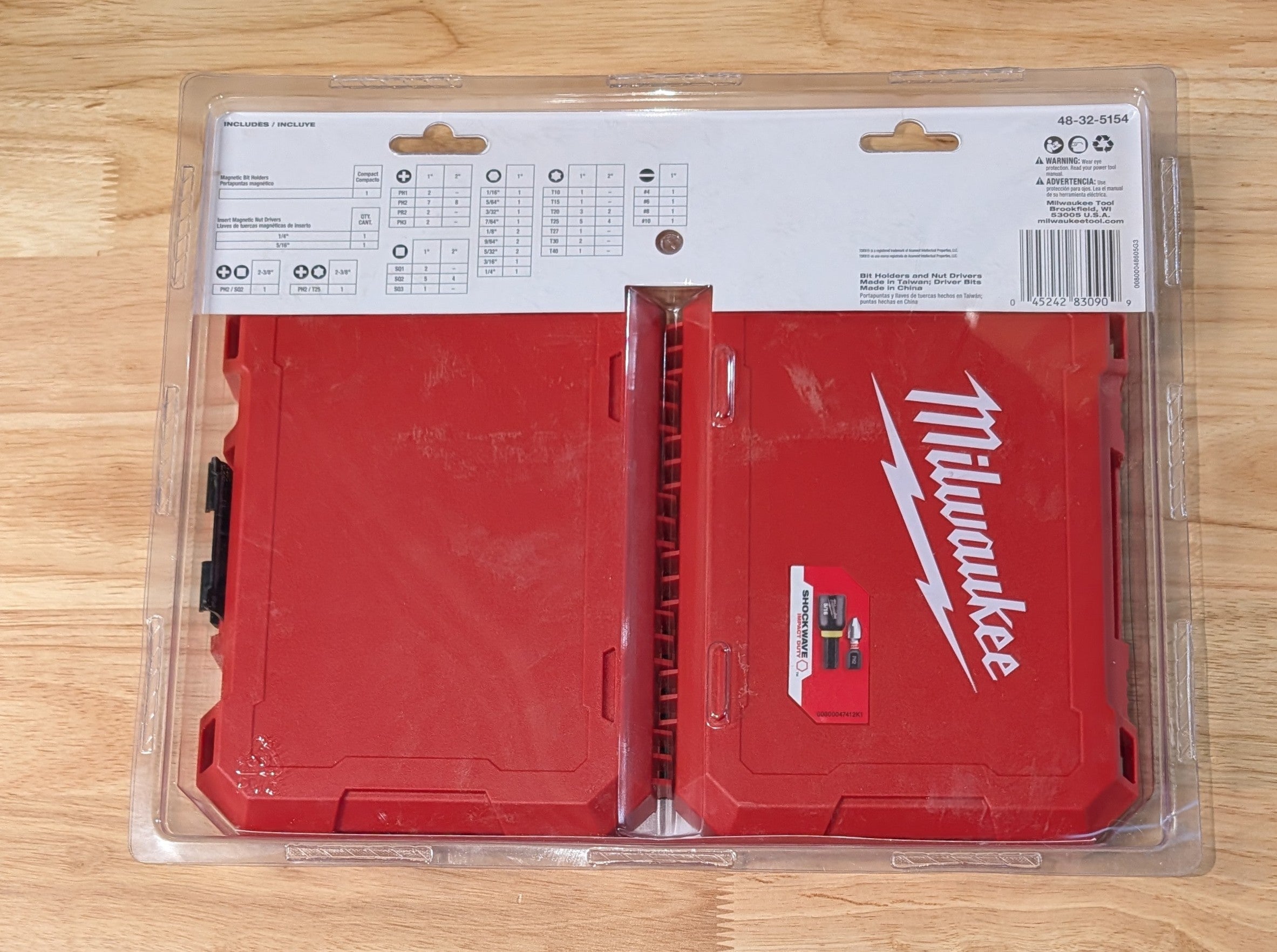 Milwaukee SHOCKWAVE Impact Duty Alloy Steel Screw Driver Bit Set (74-Piece)