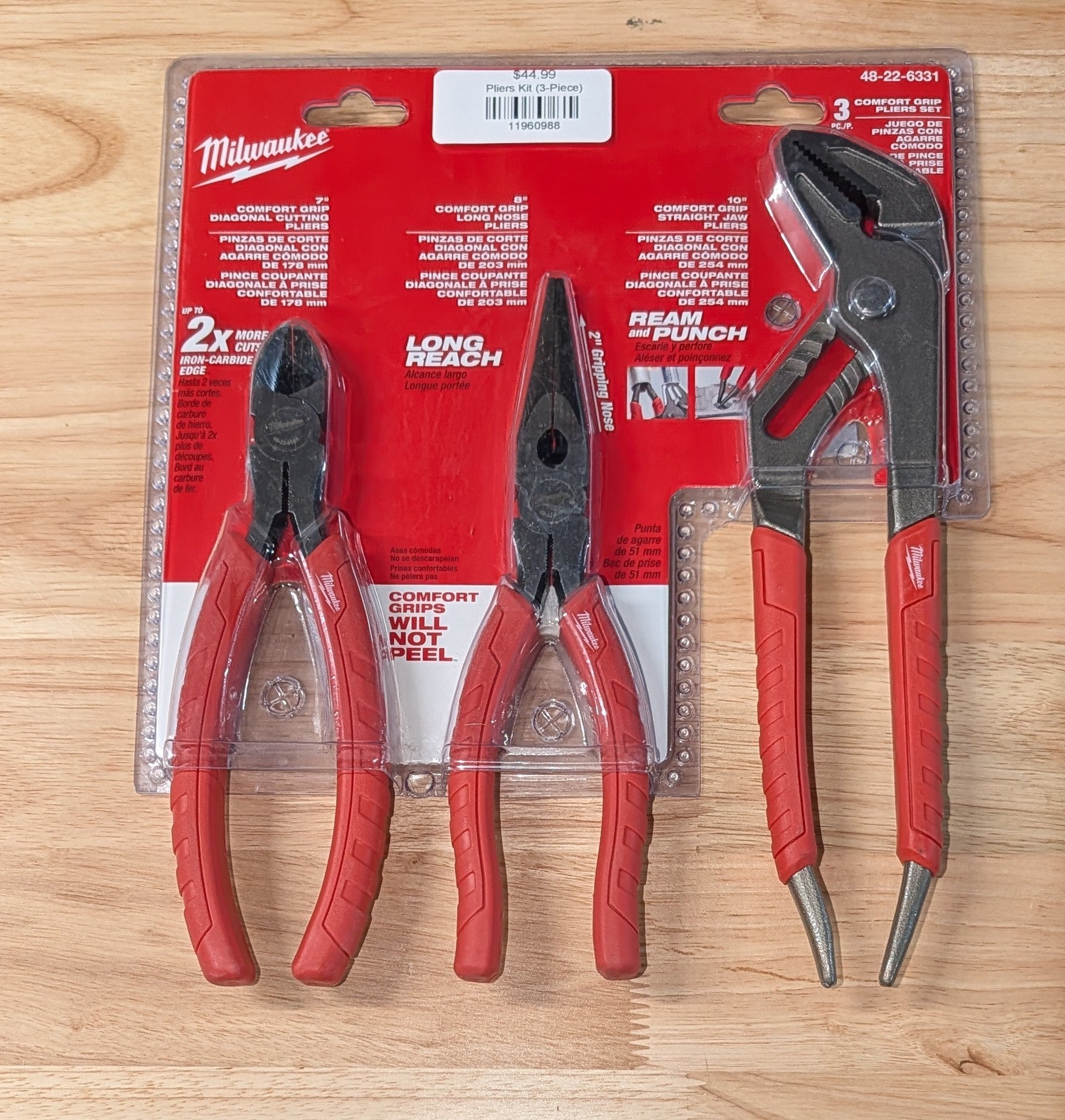 Pliers Kit (3 - Piece) - Stu's Home Improvement Outlet