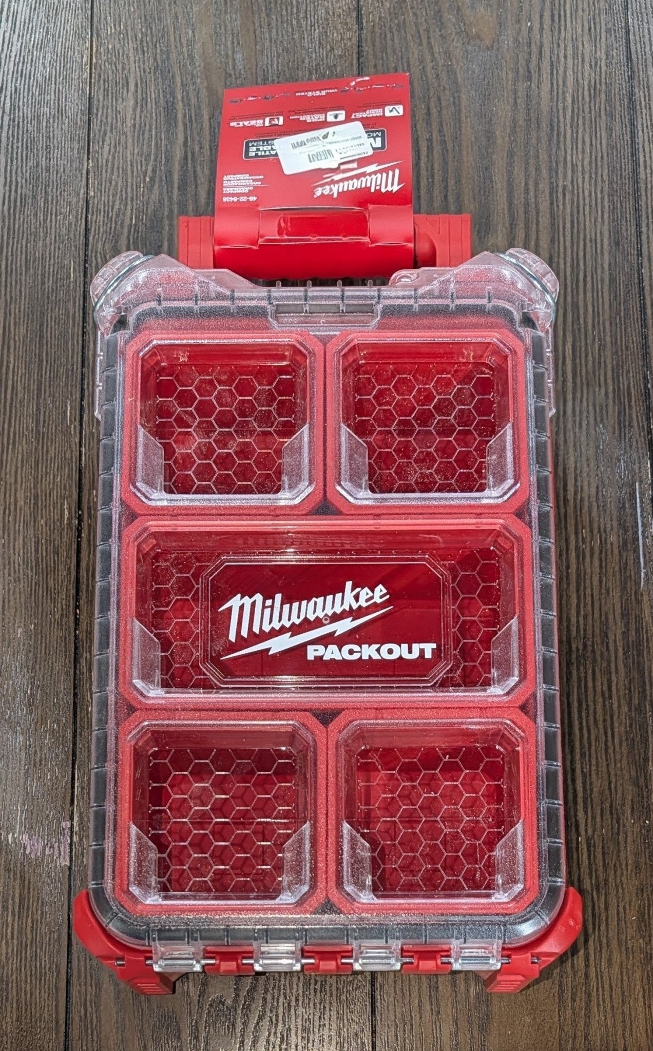 PACKOUT 5 - Compartments Small Parts Organizer - Stu's Home Improvement Outlet