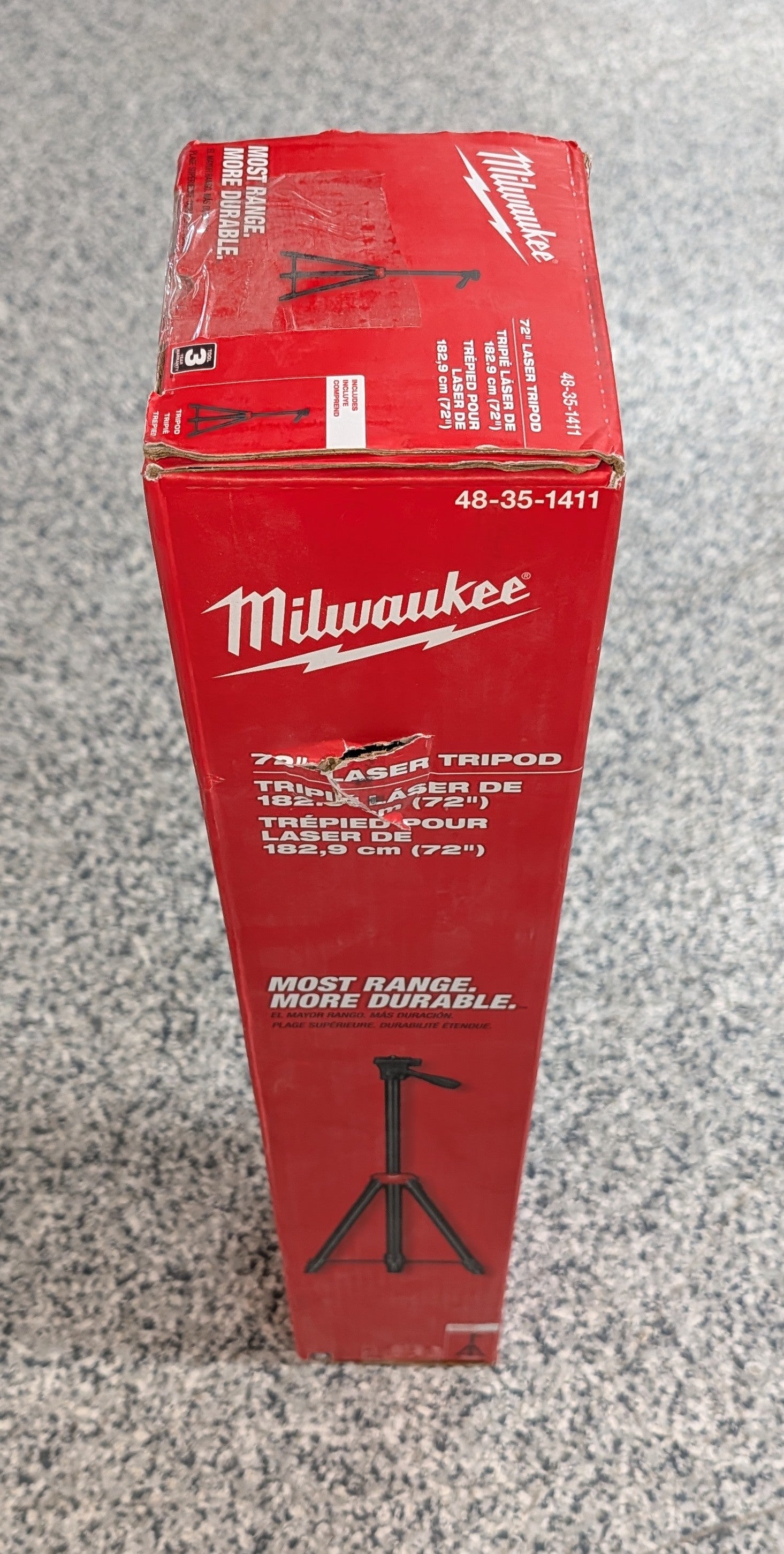 72 in. Adjustable Laser Level Tripod