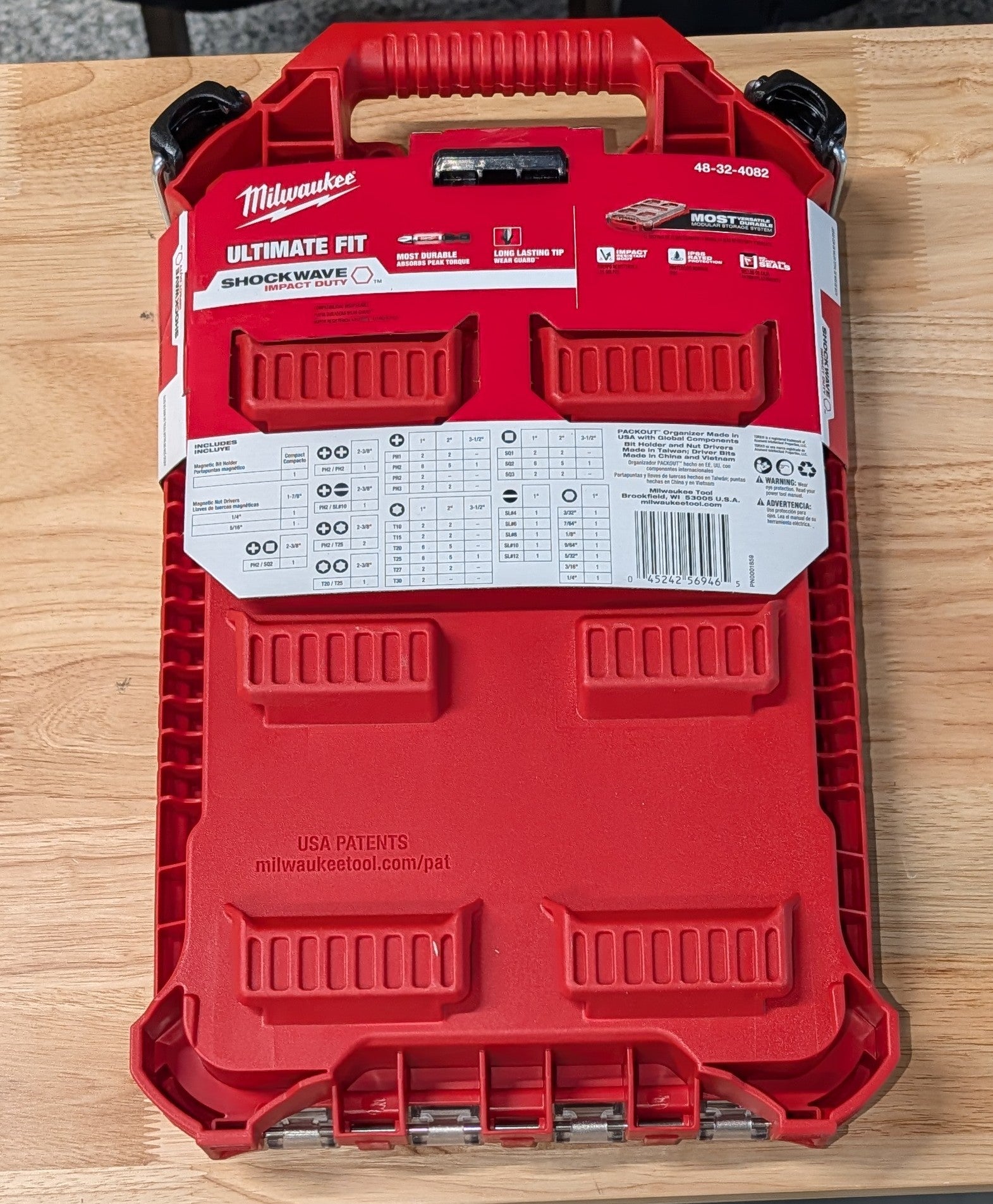 Milwaukee Shockwave Assorted 1/4 in. drive X 4 in. L Impact Driver Bit Set Alloy Steel 100 pc