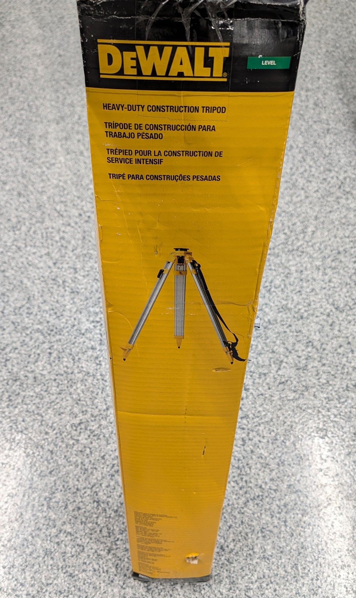 Construction Tripod for Laser Level - Stu's Home Improvement Outlet