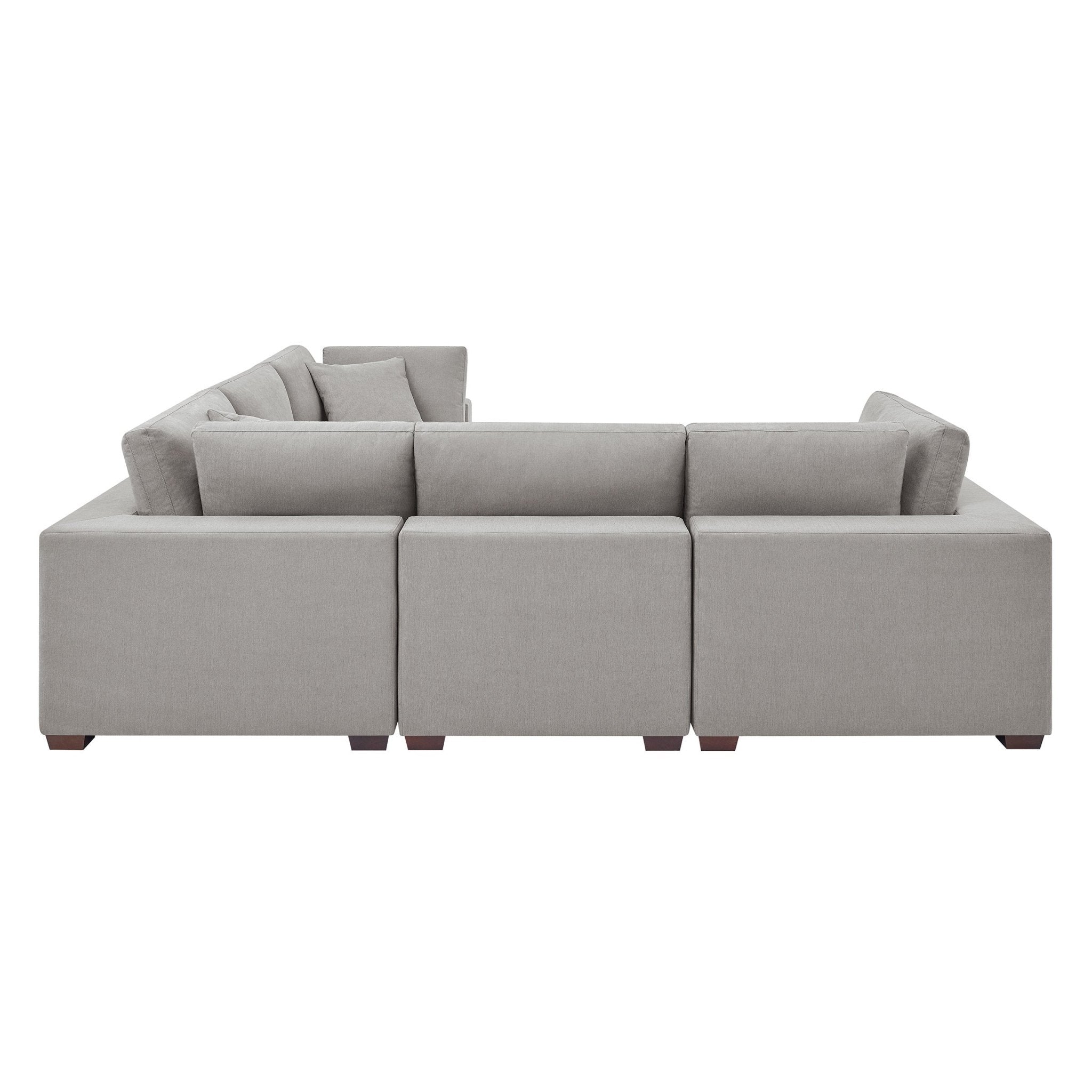 Thomasville Lowell 6 - piece Fabric Modular Sectional - Stu's Home Improvement Outlet