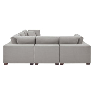 Thomasville Lowell 6 - piece Fabric Modular Sectional - Stu's Home Improvement Outlet
