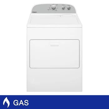 Whirlpool 7.0 cu. ft GAS Dryer with AutoDry Drying System (WGD4850HW)