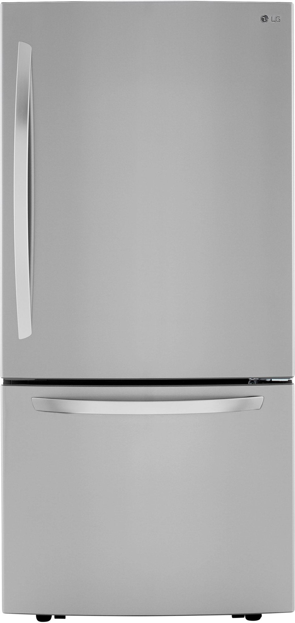 LG 25.5 - cu ft Bottom - Freezer Refrigerator with Ice Maker (Fingerprint Resistant) ENERGY STAR (LRDCS2603S) - Stu's Home Improvement Outlet