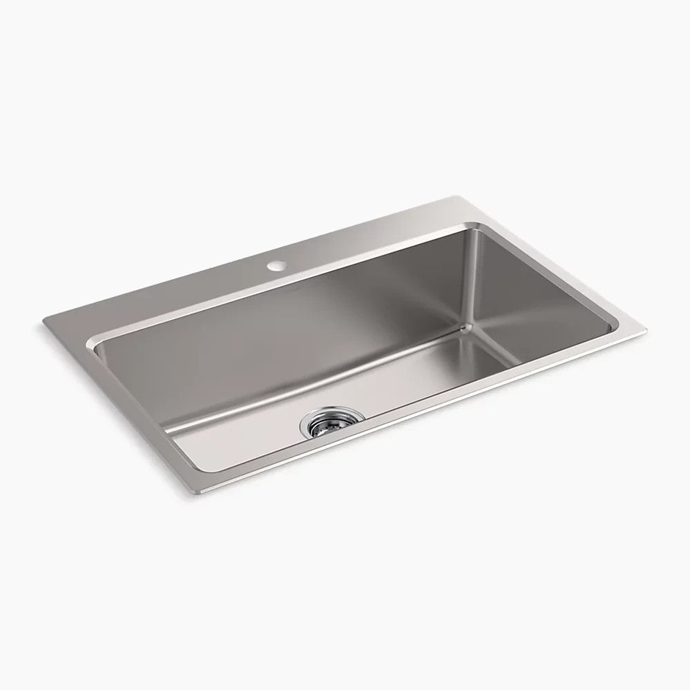 Kohler Provo 33" Dual Mount Single - bowl Workstation Kitchen Sink Kit (AS - IS) - Stu's Home Improvement Outlet