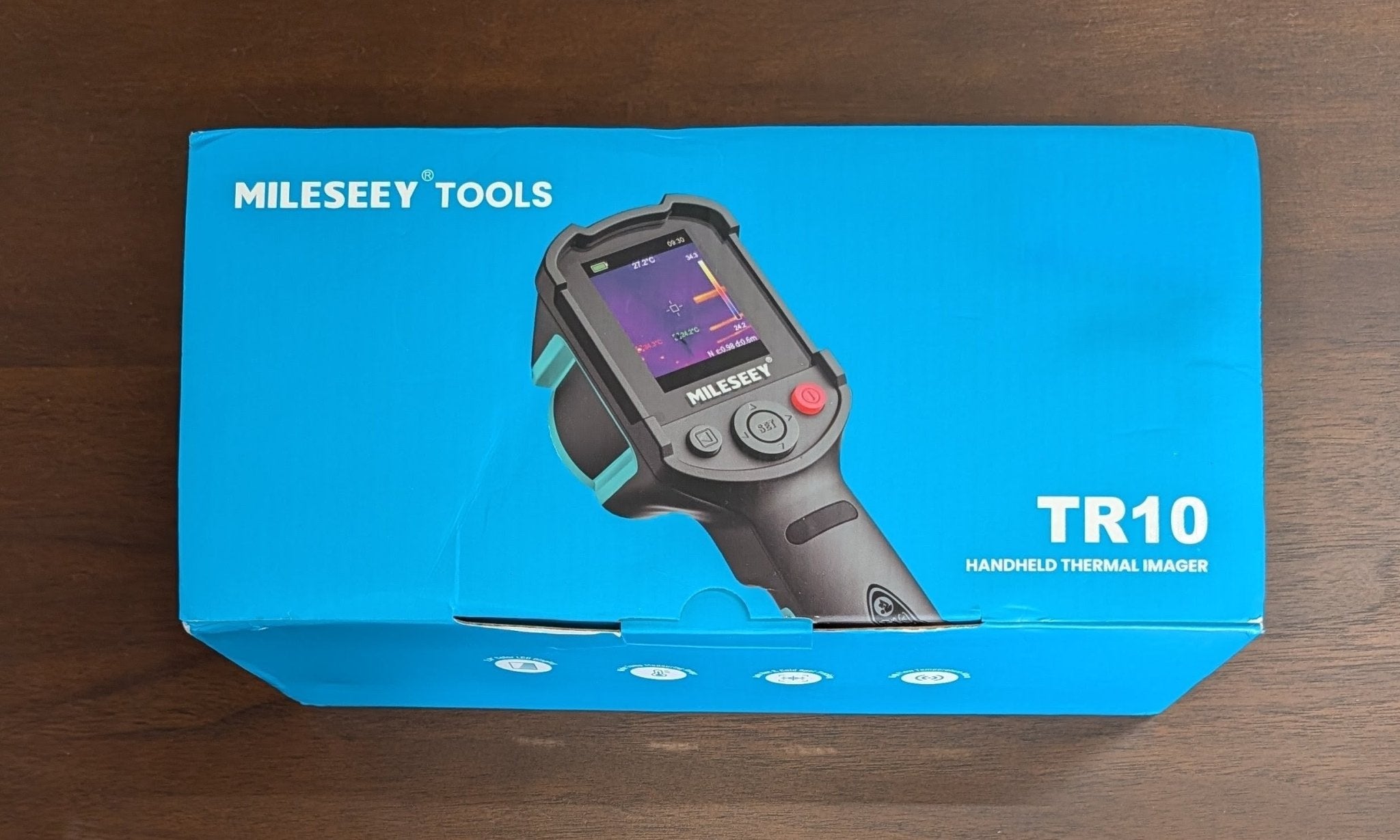 TR10 Infrared Thermal Imaging Camera, Hot/Cold Tracking, - 4°F to 1022°F, Maintenance, Inspections, Building, HVAC - Stu's Home Improvement Outlet