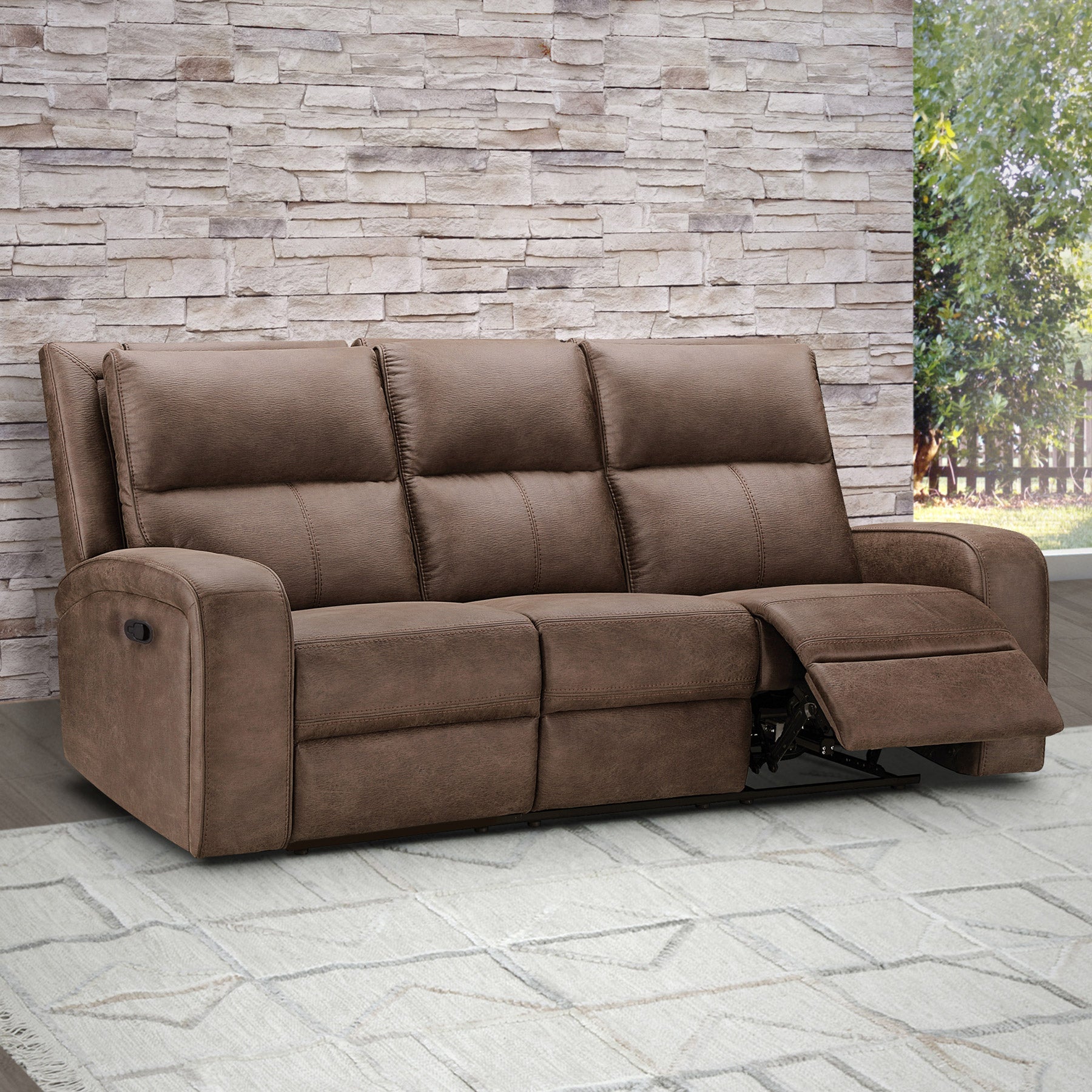 Bryce Fabric Manual Reclining Sofa