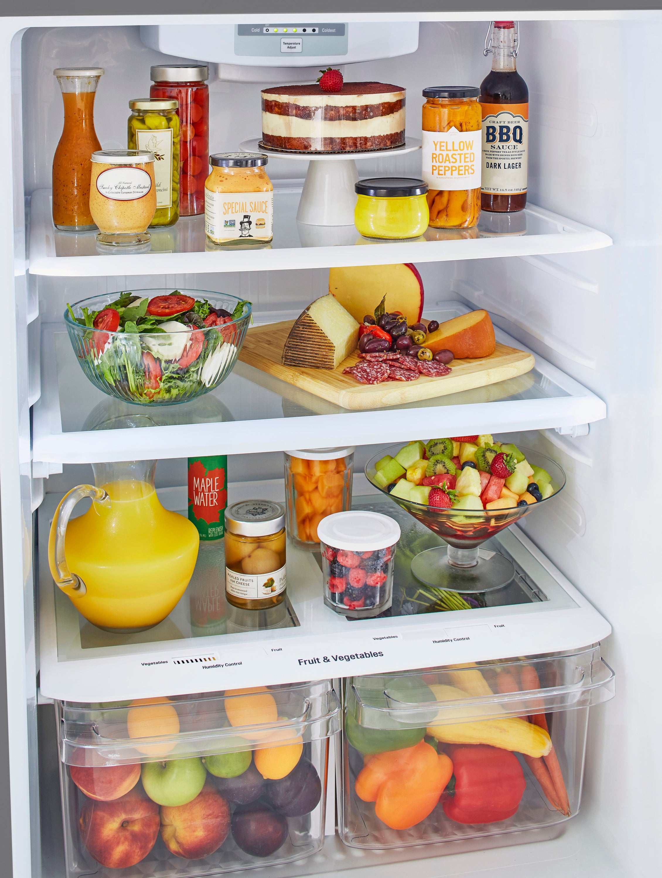 LG 20.2-cu ft Top-Freezer Refrigerator (Stainless Steel) ENERGY STAR