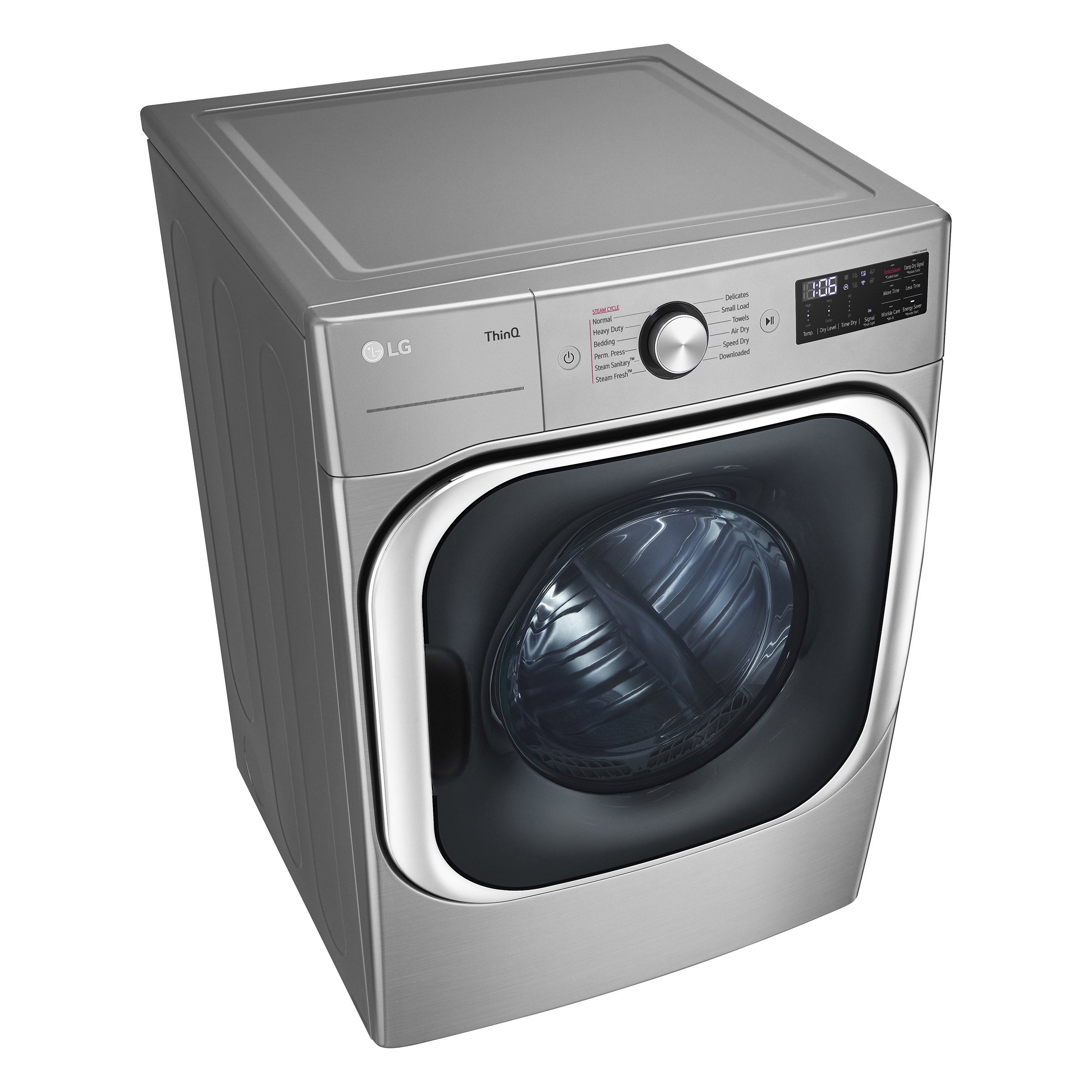 LG 9.0 cu. ft. Mega Capacity Smart Wi-Fi Enabled Front Load ELECTRIC Dryer with TurboSteam and Built-In Intelligence (DLEX8980V)