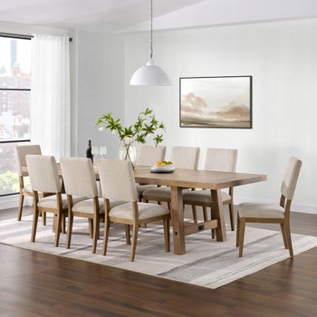 Graham 9-piece Dining Table Set