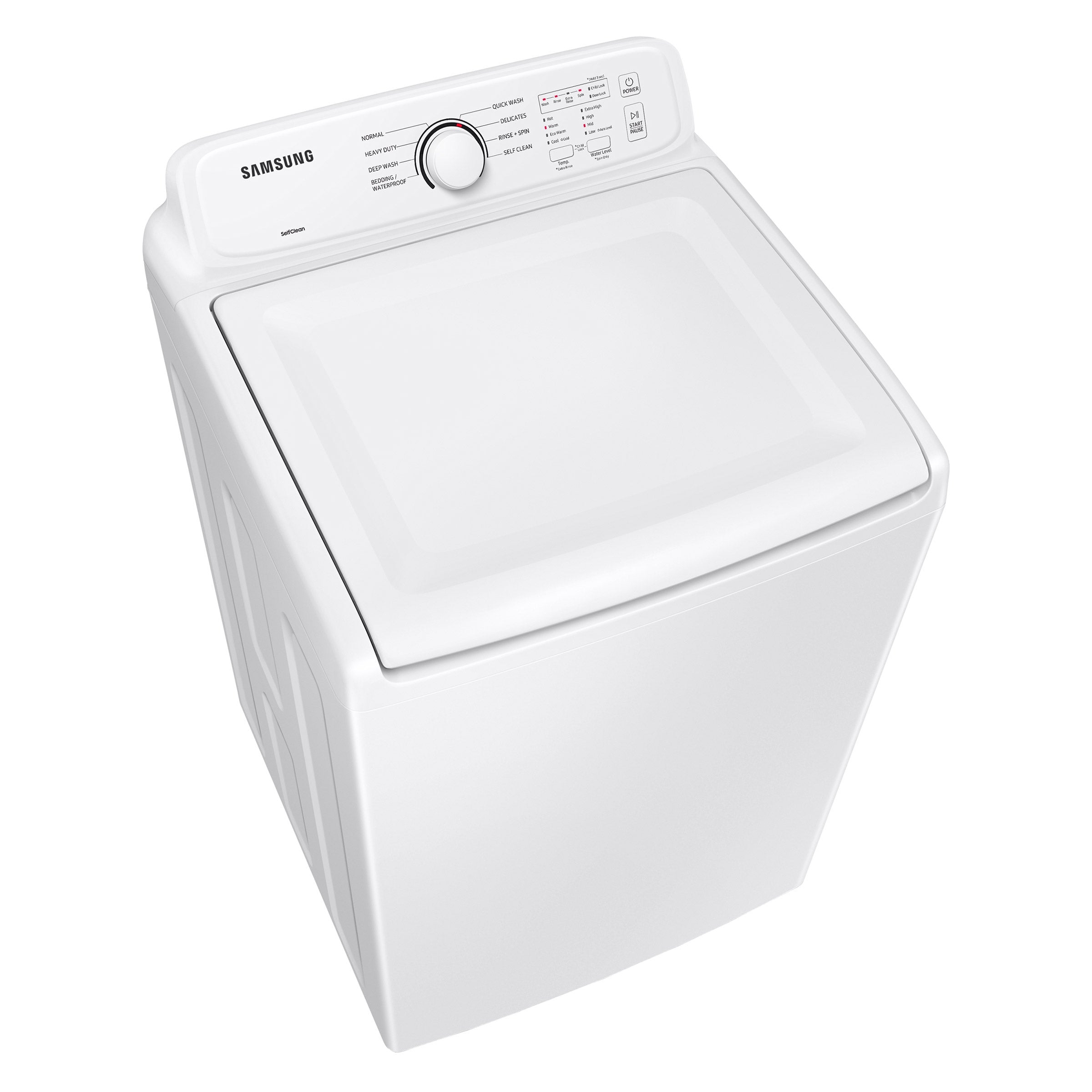 Samsung 4.1 cu. ft. Capacity Top Load Washer with Soft-Close Lid and 8 Washing Cycles