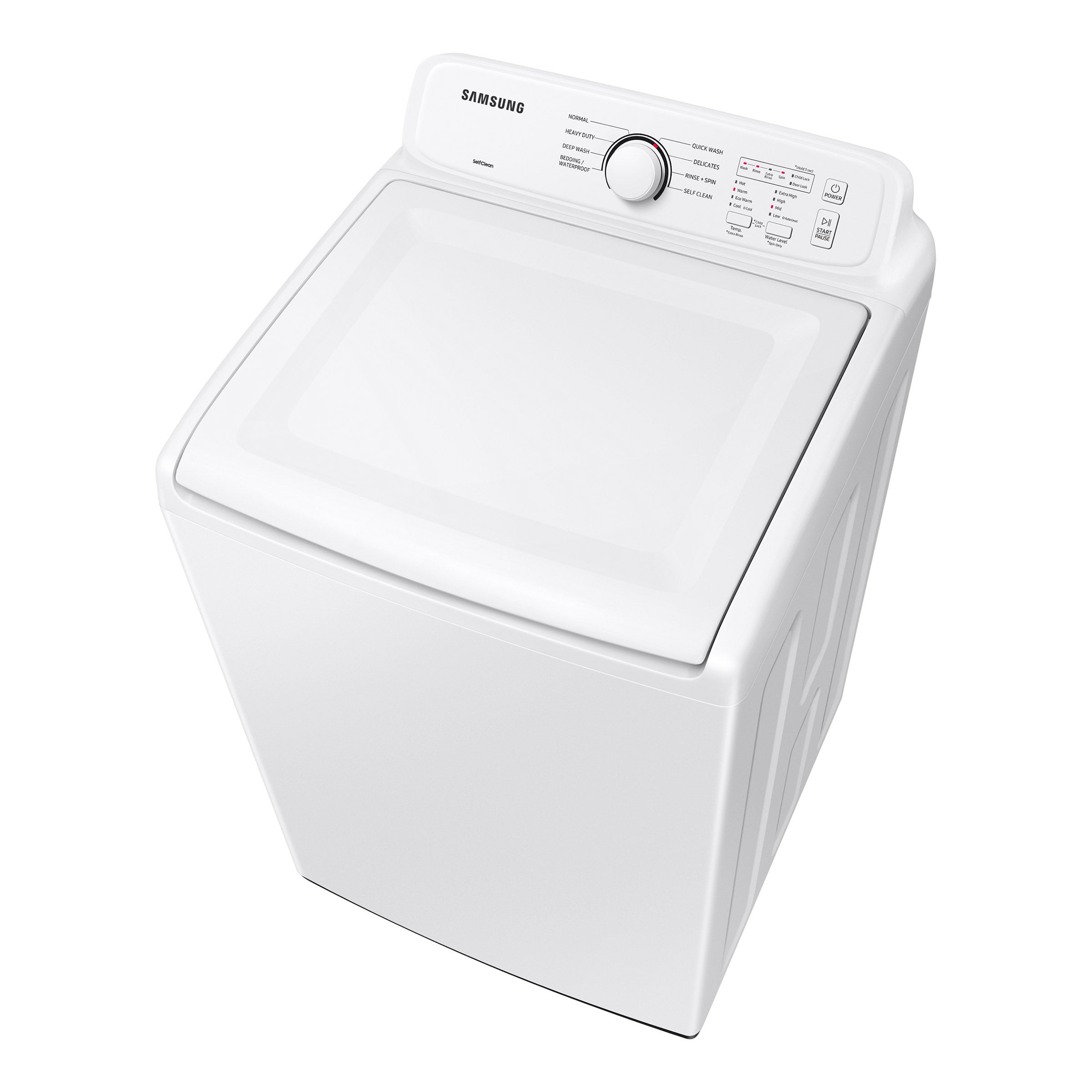 Samsung 4.1 cu. ft. Capacity Top Load Washer with Soft-Close Lid and 8 Washing Cycles