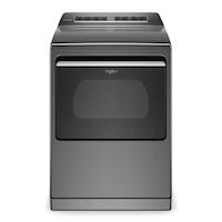 Whirlpool Smart Capable Large Steam Cycle Vented Gas Dryer ( Chrome Shadow ) Energy Star Certified
