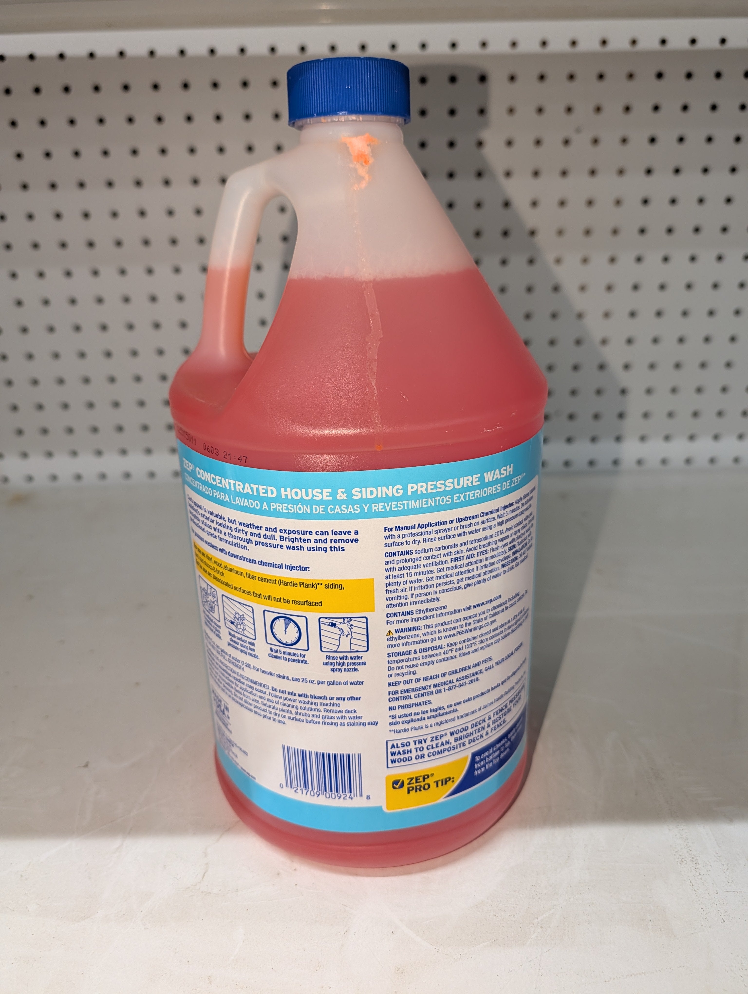 1 Gal. House and Siding Pressure Wash Concentrate Cleaner