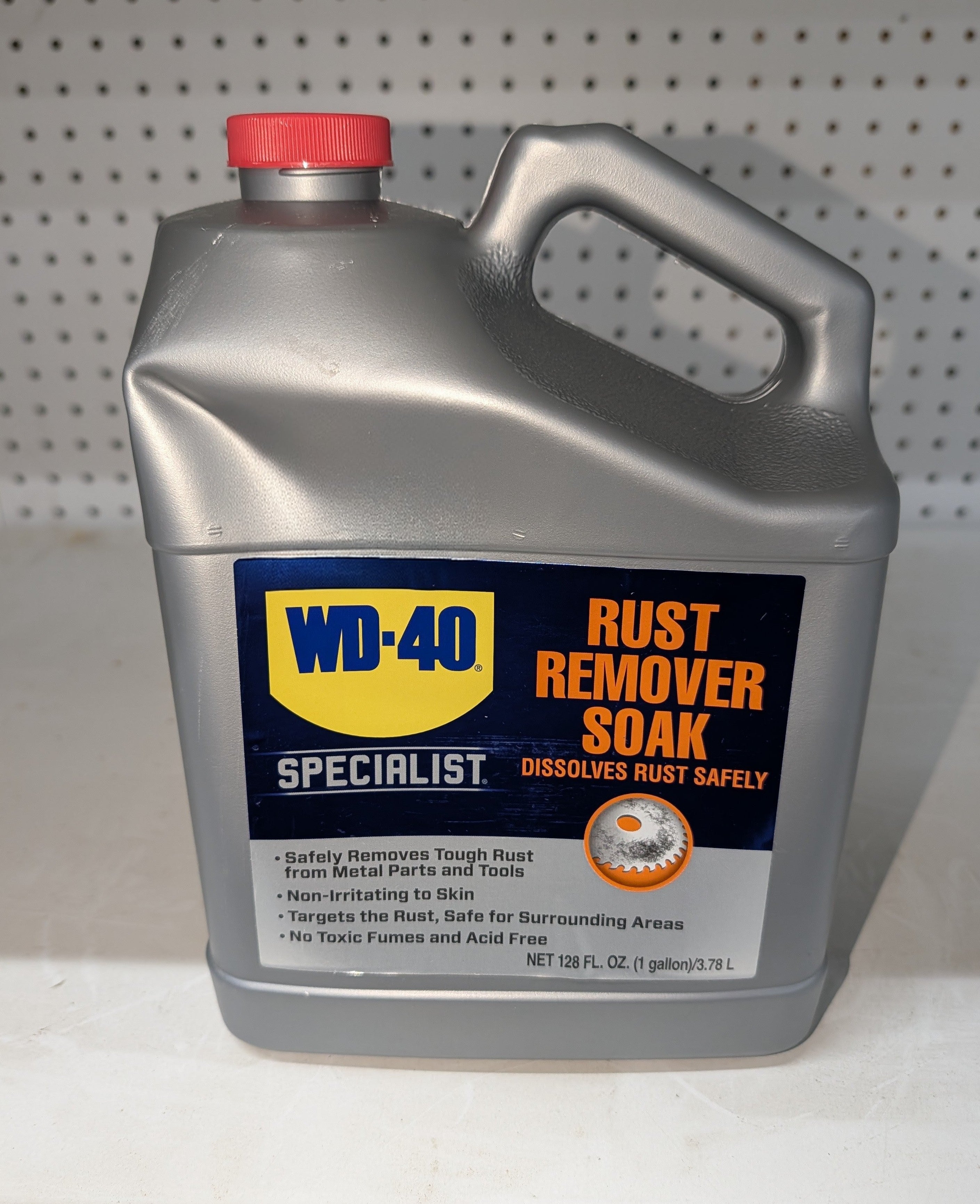 1 Gal. Rust Remover Soak, Dissolves Rust Safely, Biodegradable