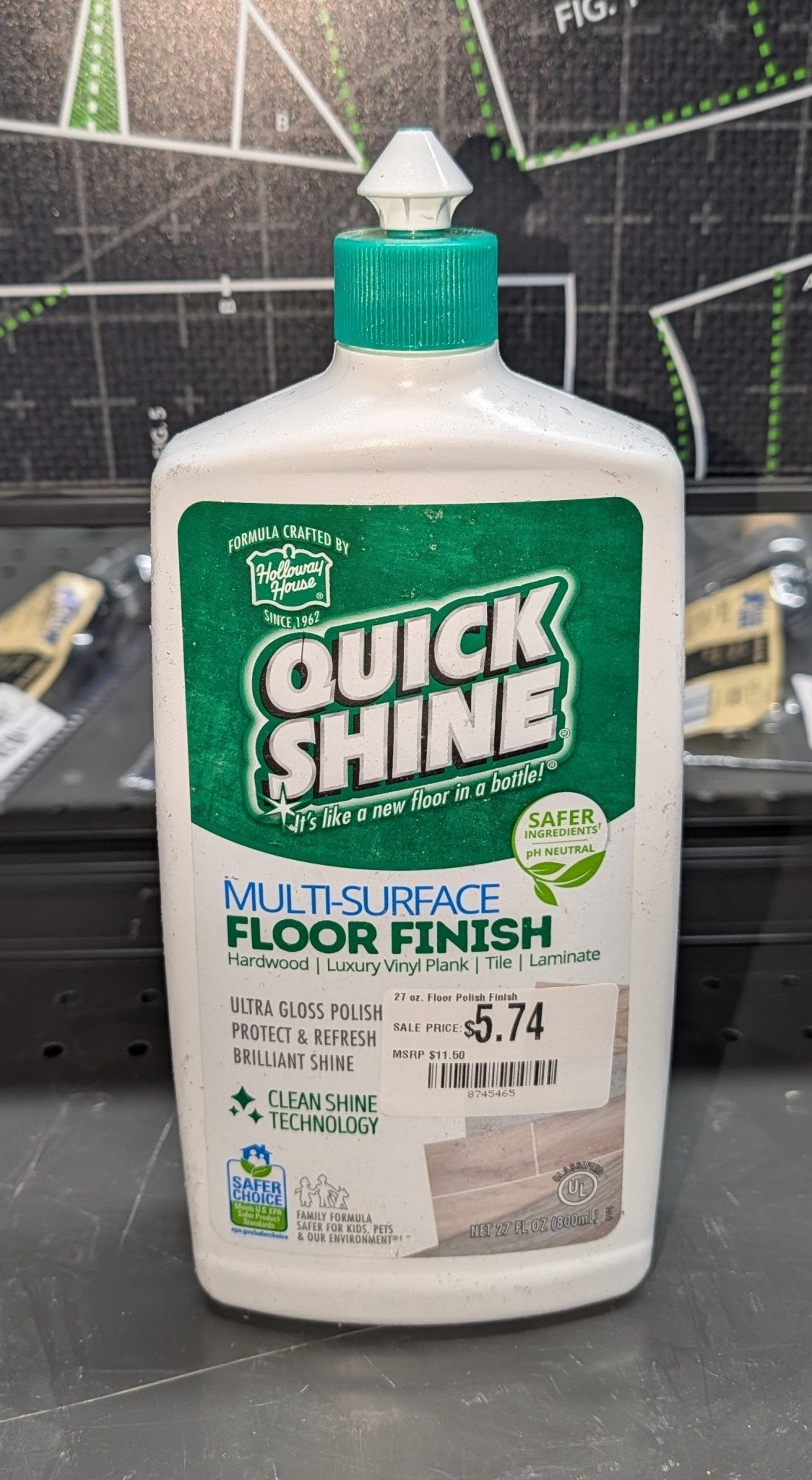 27 oz. Floor Polish Finish - Stu's Home Improvement Outlet
