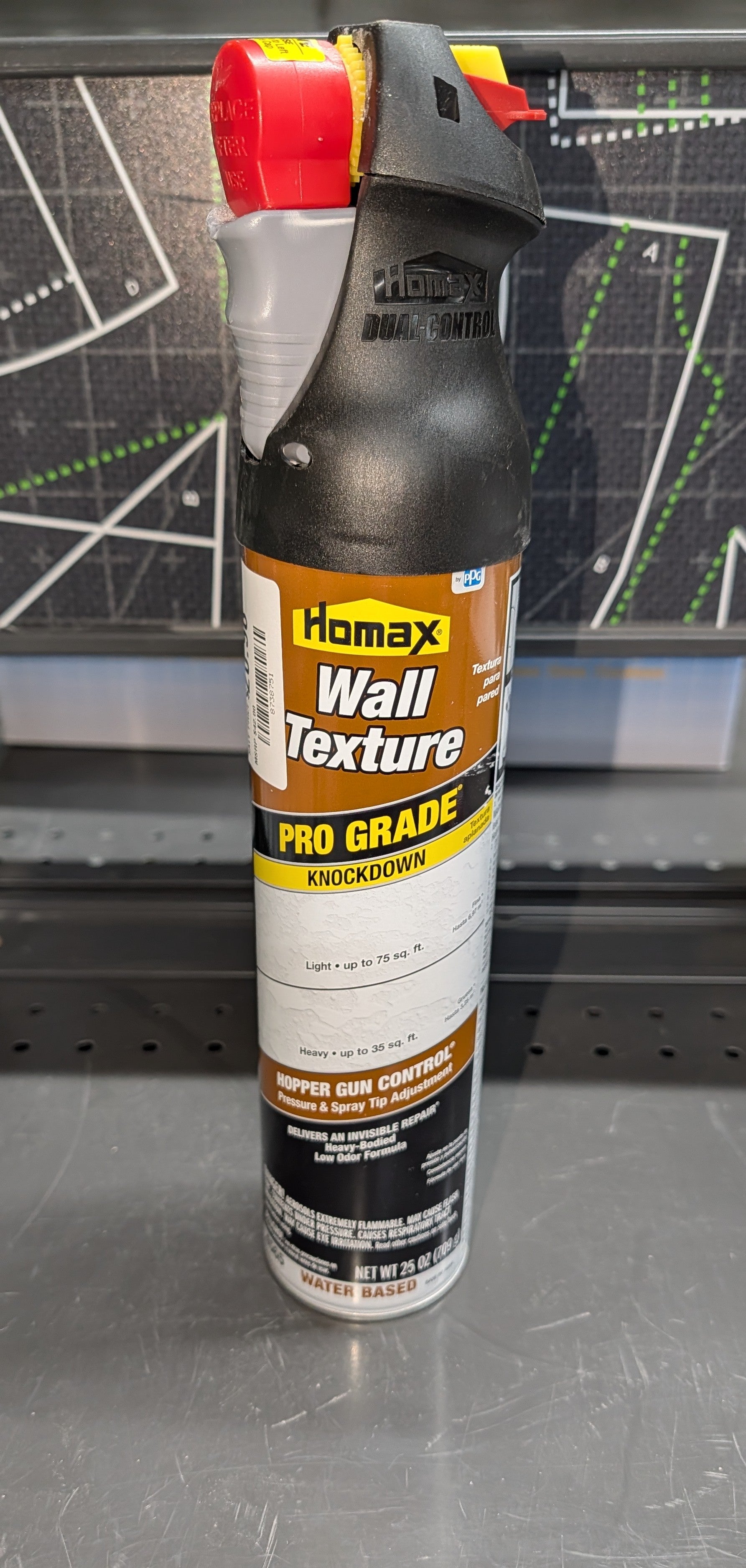 25 oz. Pro Grade Dual Control Water-Based Wall Knockdown