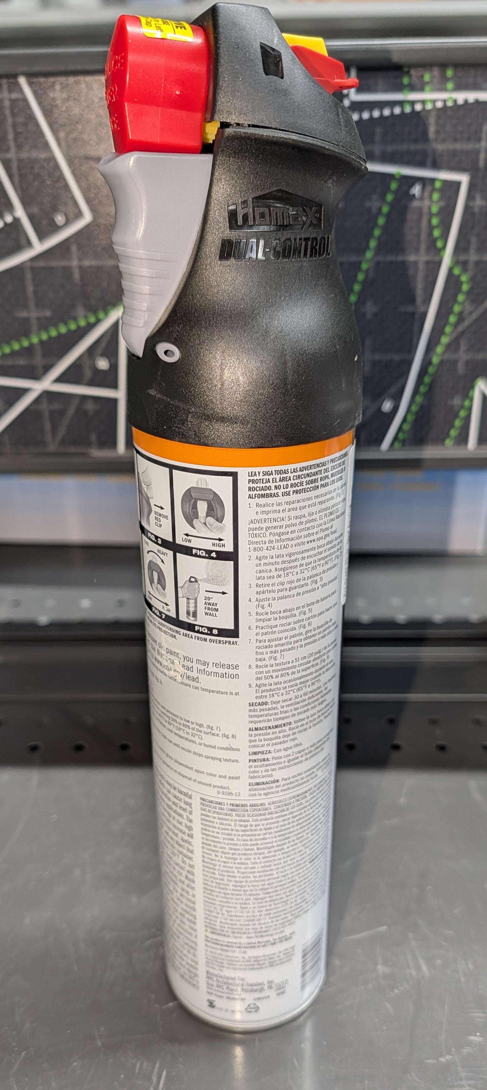 Pro Grade 25 oz. Dual Control Orange Peel Water Based Wall Spray Texture