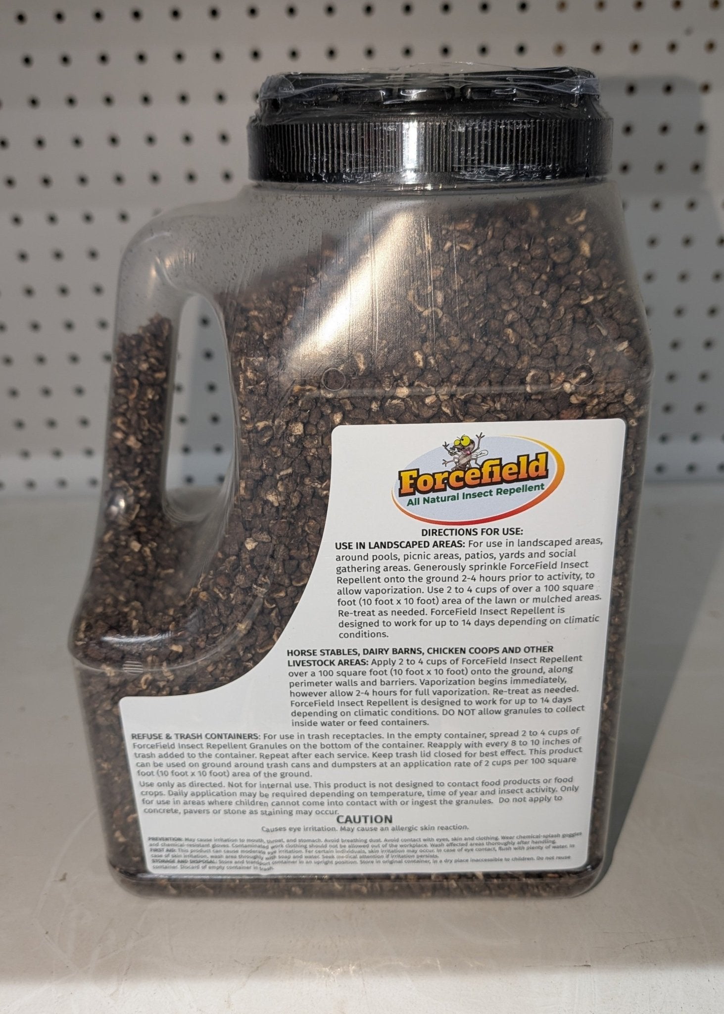 ForceField Natural Flea, Tick, Mosquito Yard Treatment - Repellent Granules for Backyard Mosquito Control | Pet Safe, DEET - Free Outdoor Control | Long - Lasting Barrier for Lawns, Patios, & Barns 3 LB - Stu's Home Improvement Outlet