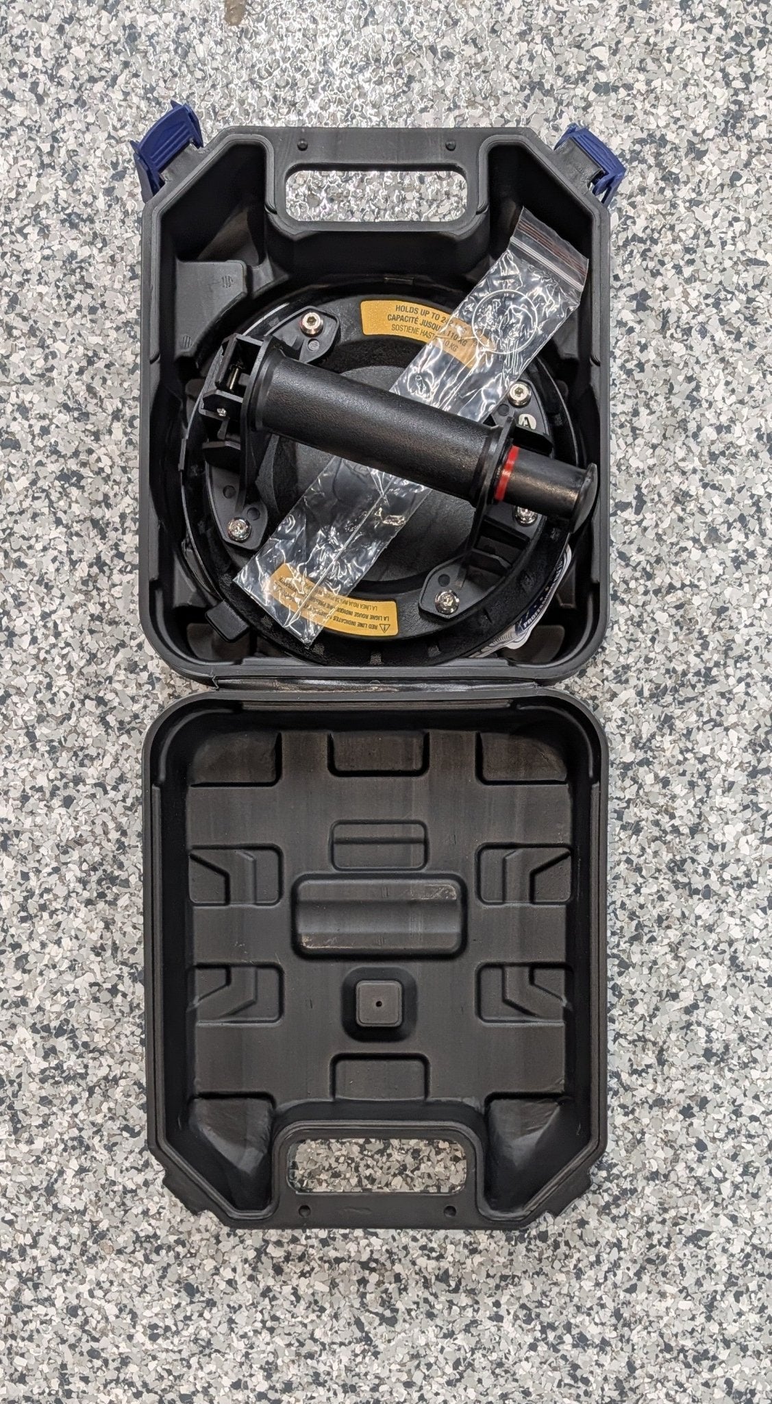 8 in. Vacuum Pump Suction Cup for Large Format Tile, with 242 lb. lifting capacity - Stu's Home Improvement Outlet