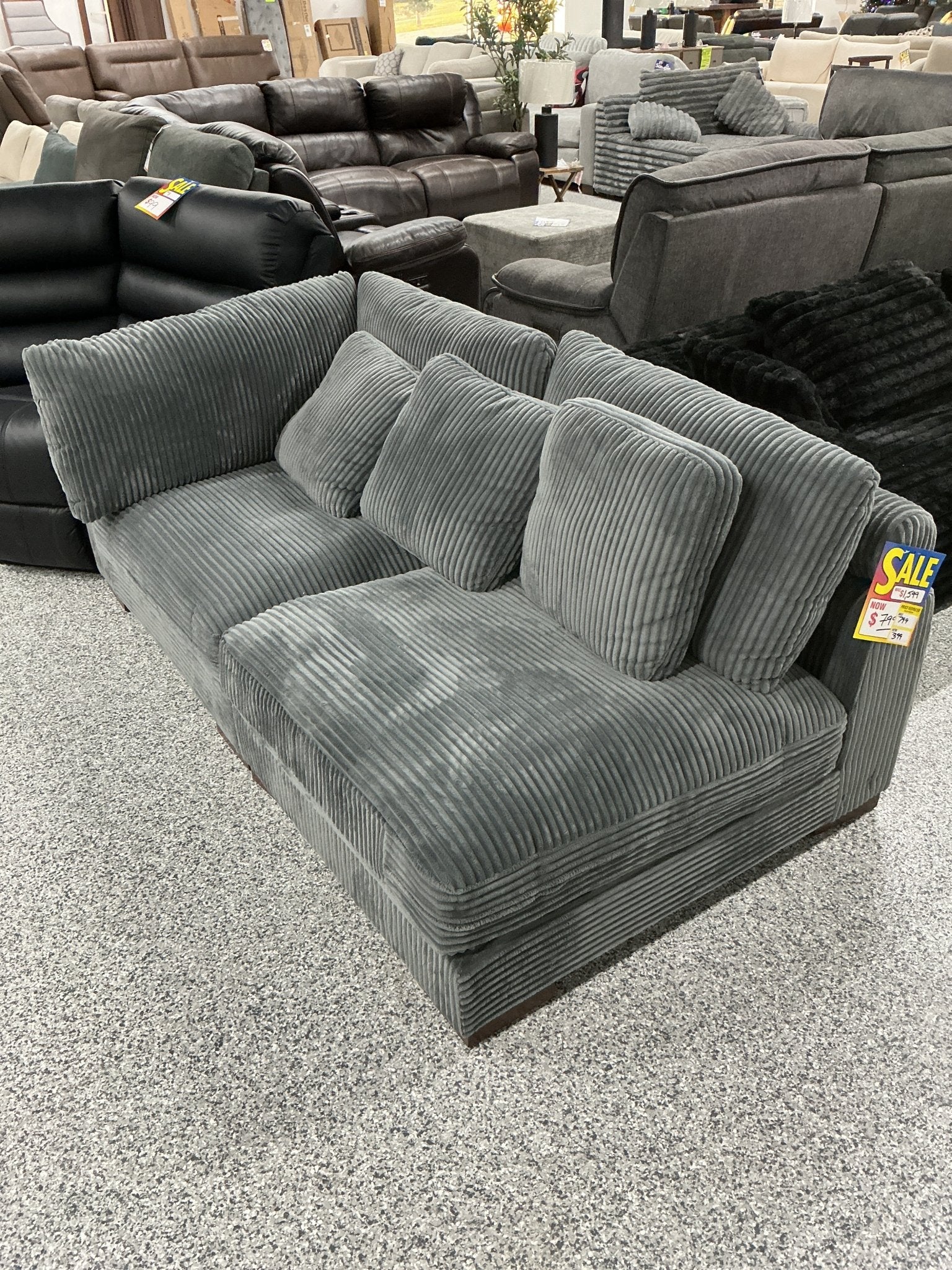 Grey 2 - Piece Sofa - Stu's Home Improvement Outlet