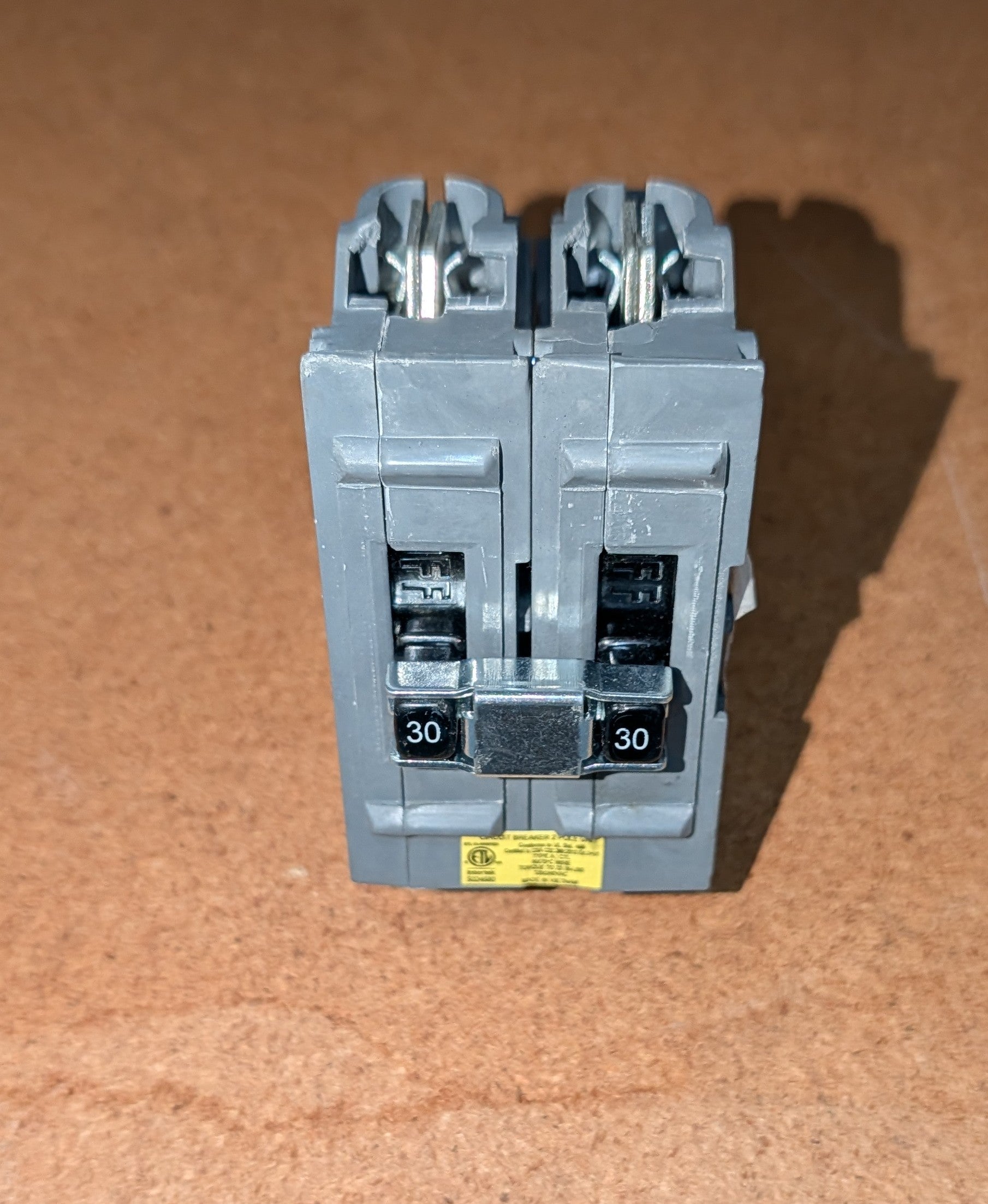 New UBIA 30 Amp 2 in. 2-Pole Type A Wadsworth Replacement Circuit Breaker